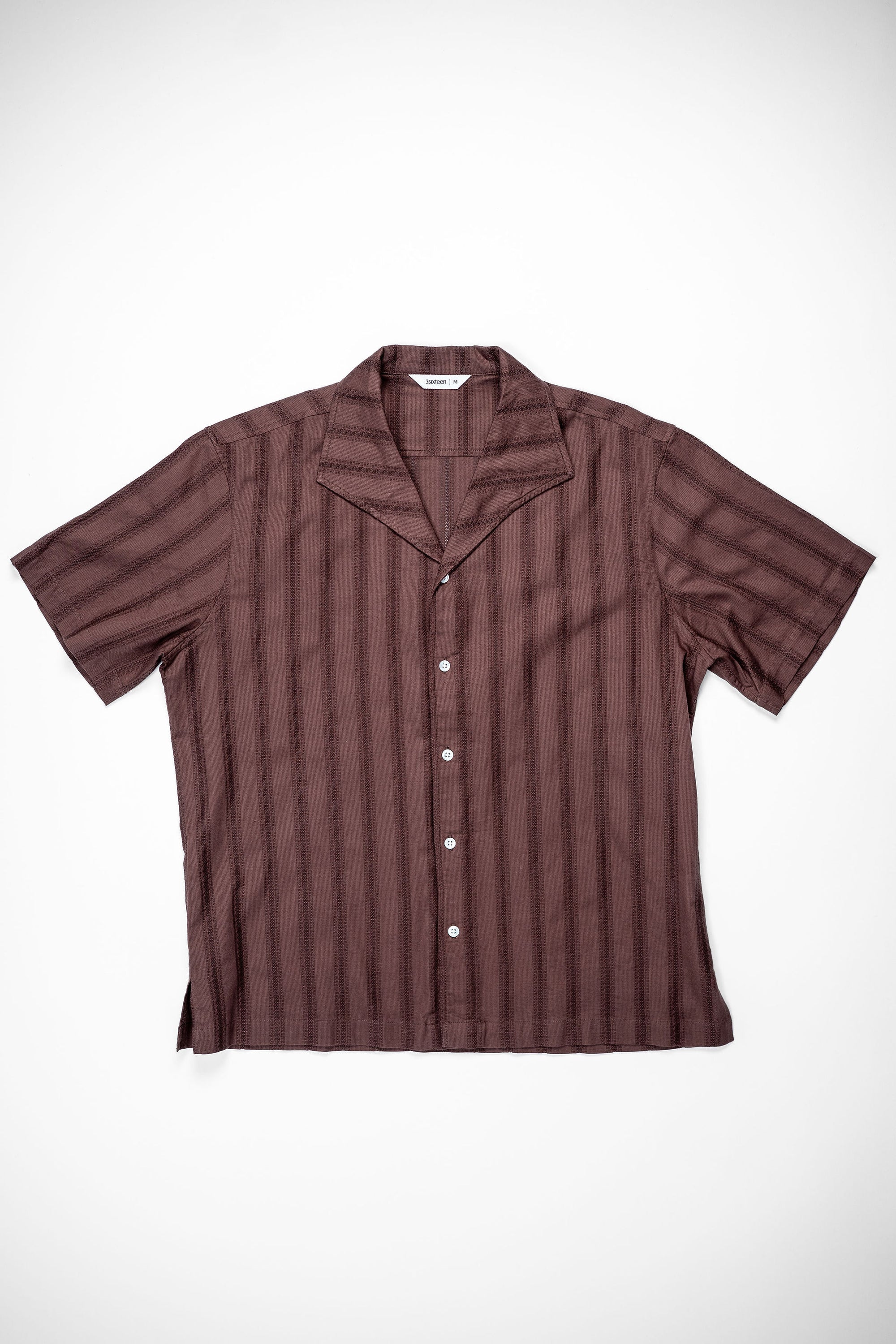 3sixteen Leisure Shirt - Brick Lace Weave