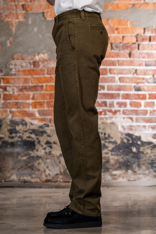 Freenote Cloth Deck Pant - 14oz Slub Army - Franklin & Poe