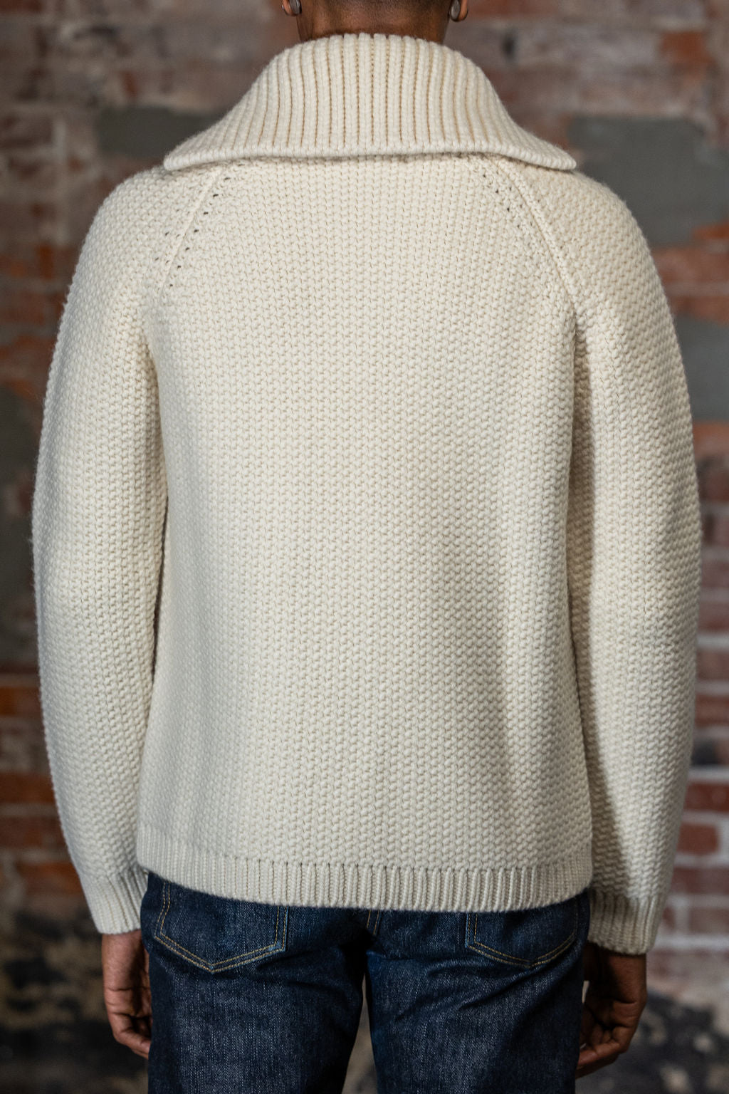 Fleurs de Bagne "Charles" Wool Jacket - Natural