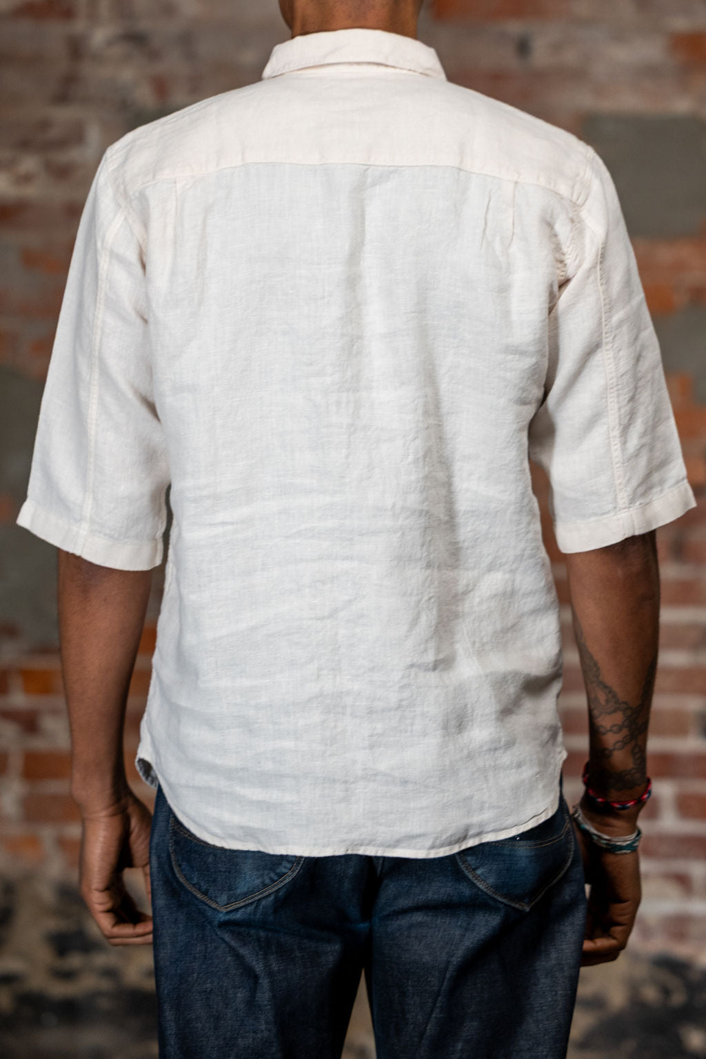 Indigofera Delray - 6.5oz  Broken White Linen