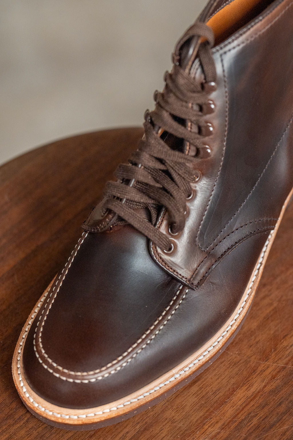 Alden 403 Mocc Toe Boot - Brown Chromexcel