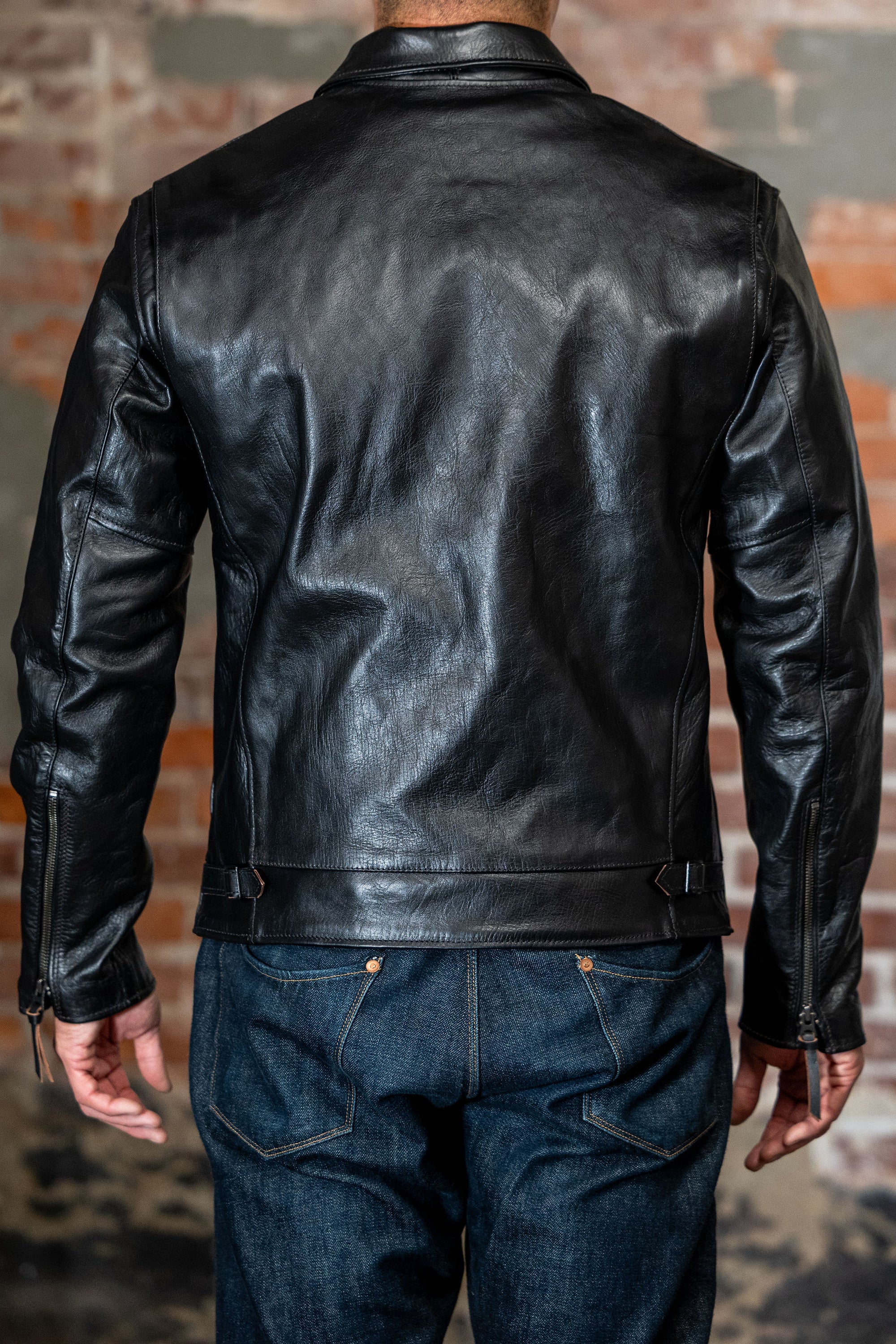 Simmons Bilt x Franklin & Poe Citywide - Japanese Black Teacore Horsehide