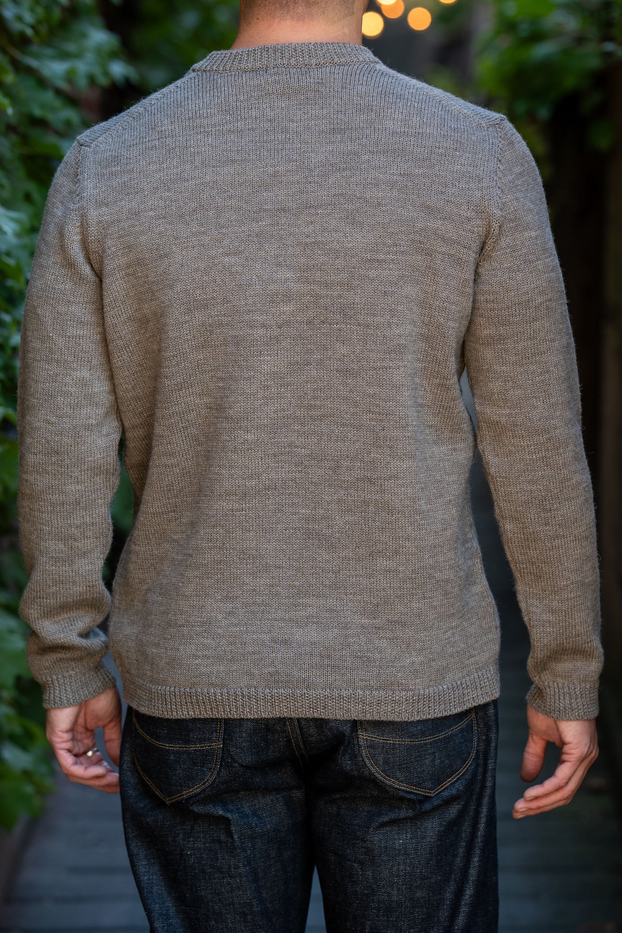 Hansen Garments Eske Crew Neck Sweater - Natural