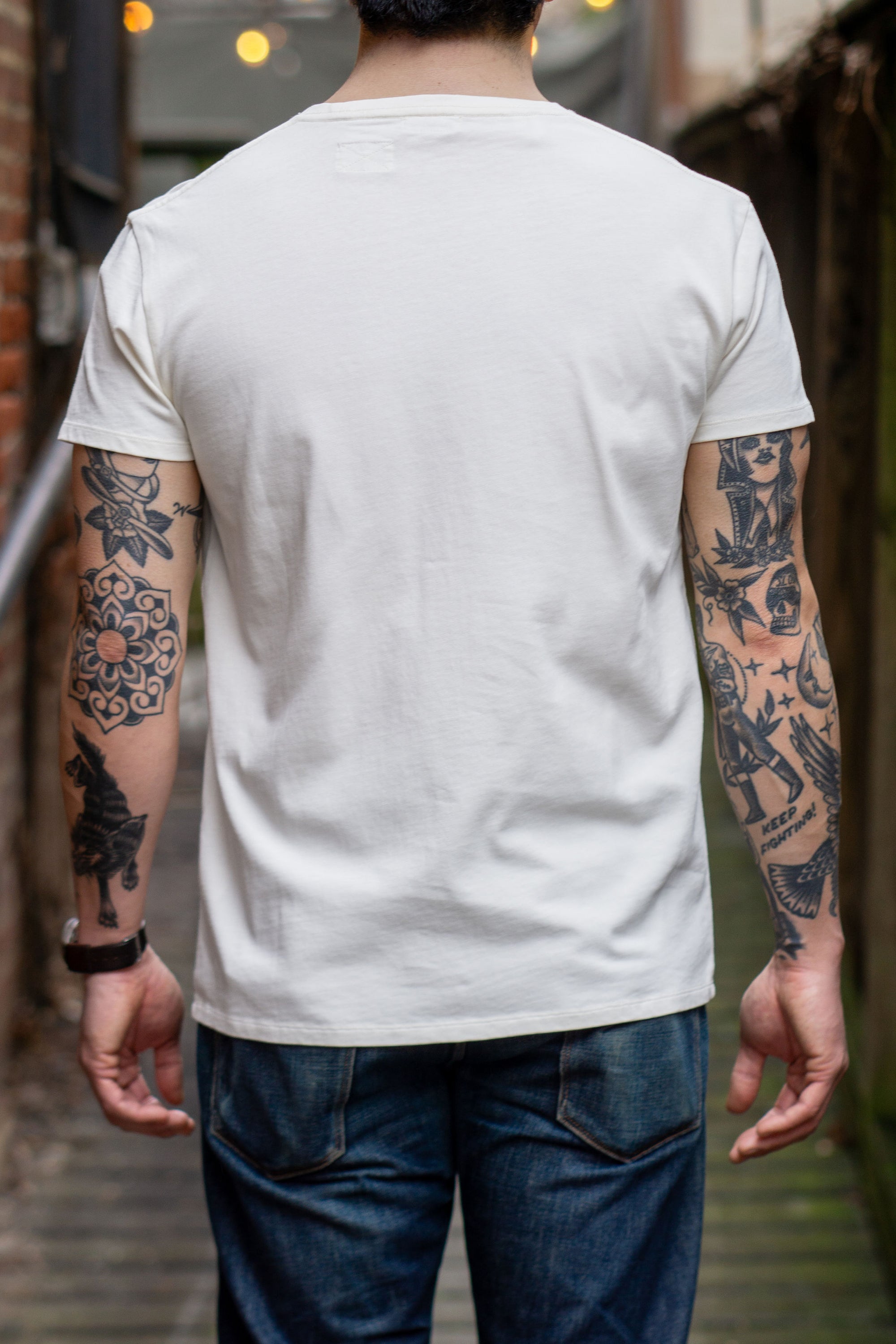 Indigofera Wilson T-Shirt - Cocatoo White