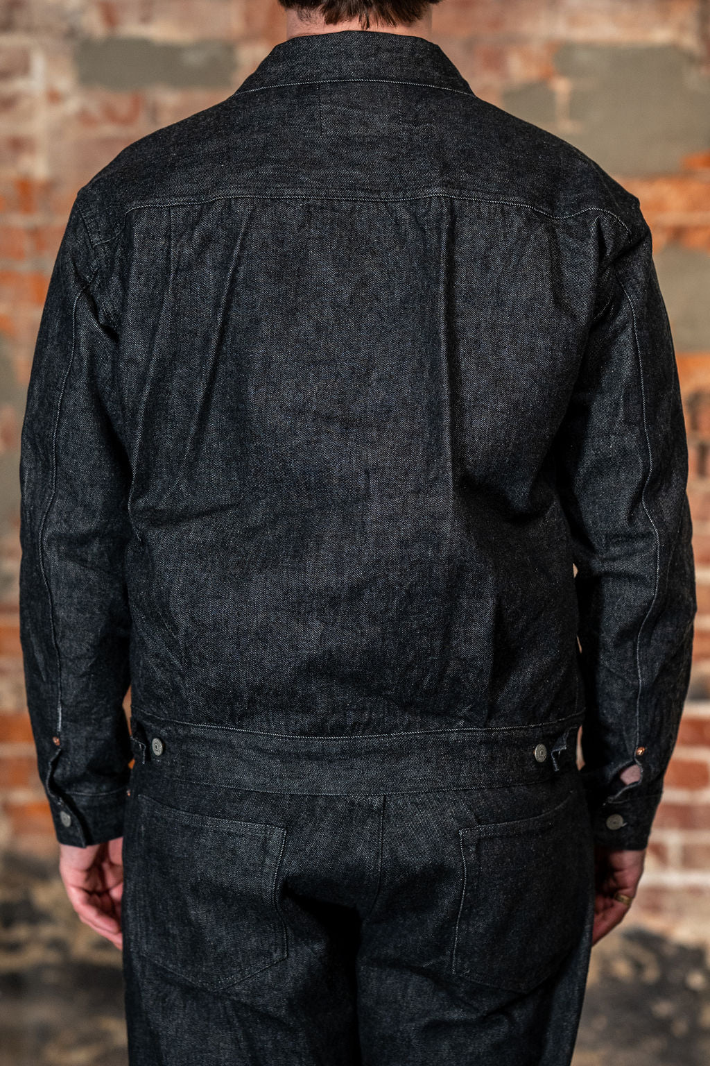 Sugar Cane 1953 Type II - 14.25oz Black Denim One Wash