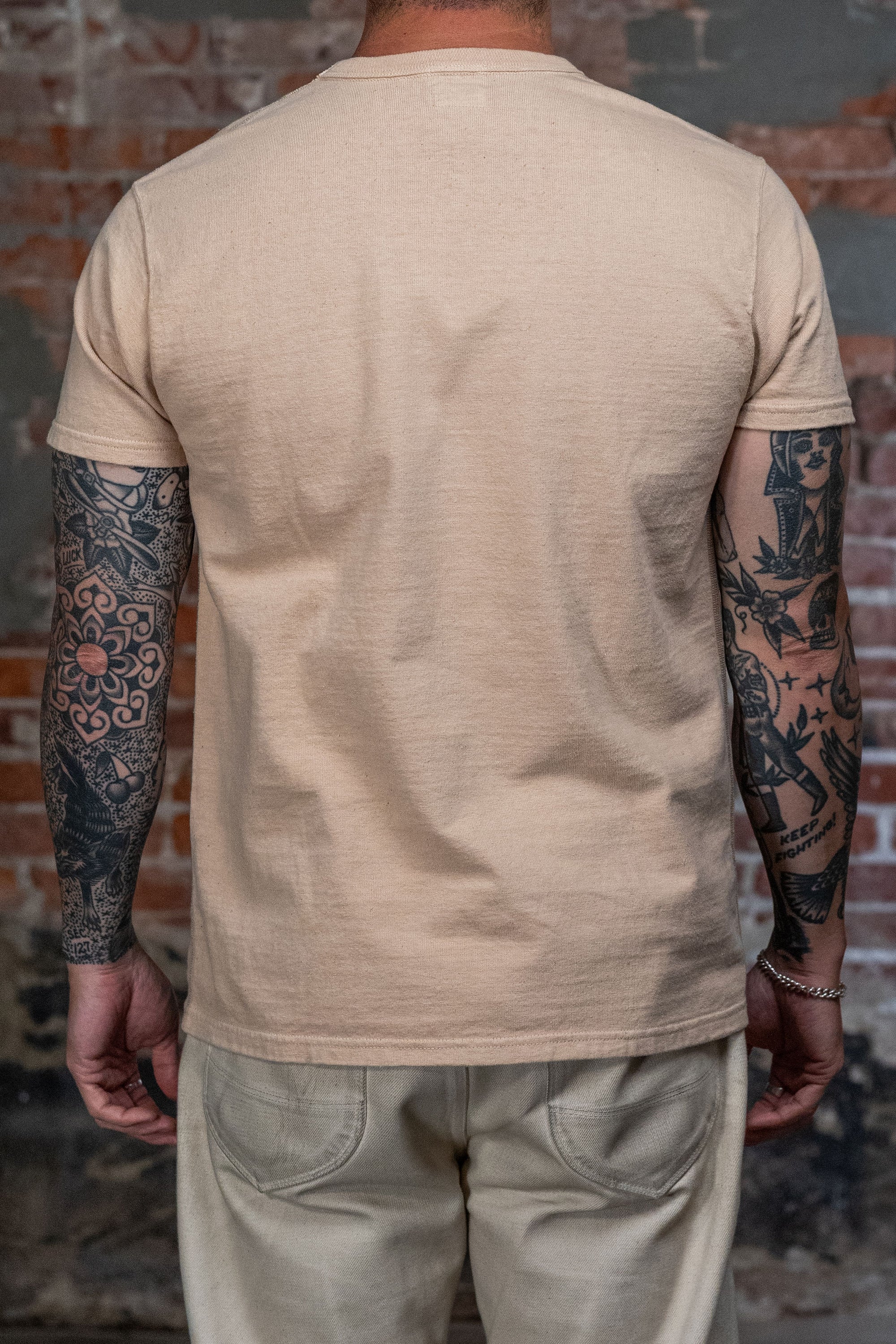 Samurai SJST-SC01 Japanese Cotton Made Crew - Kuri Light