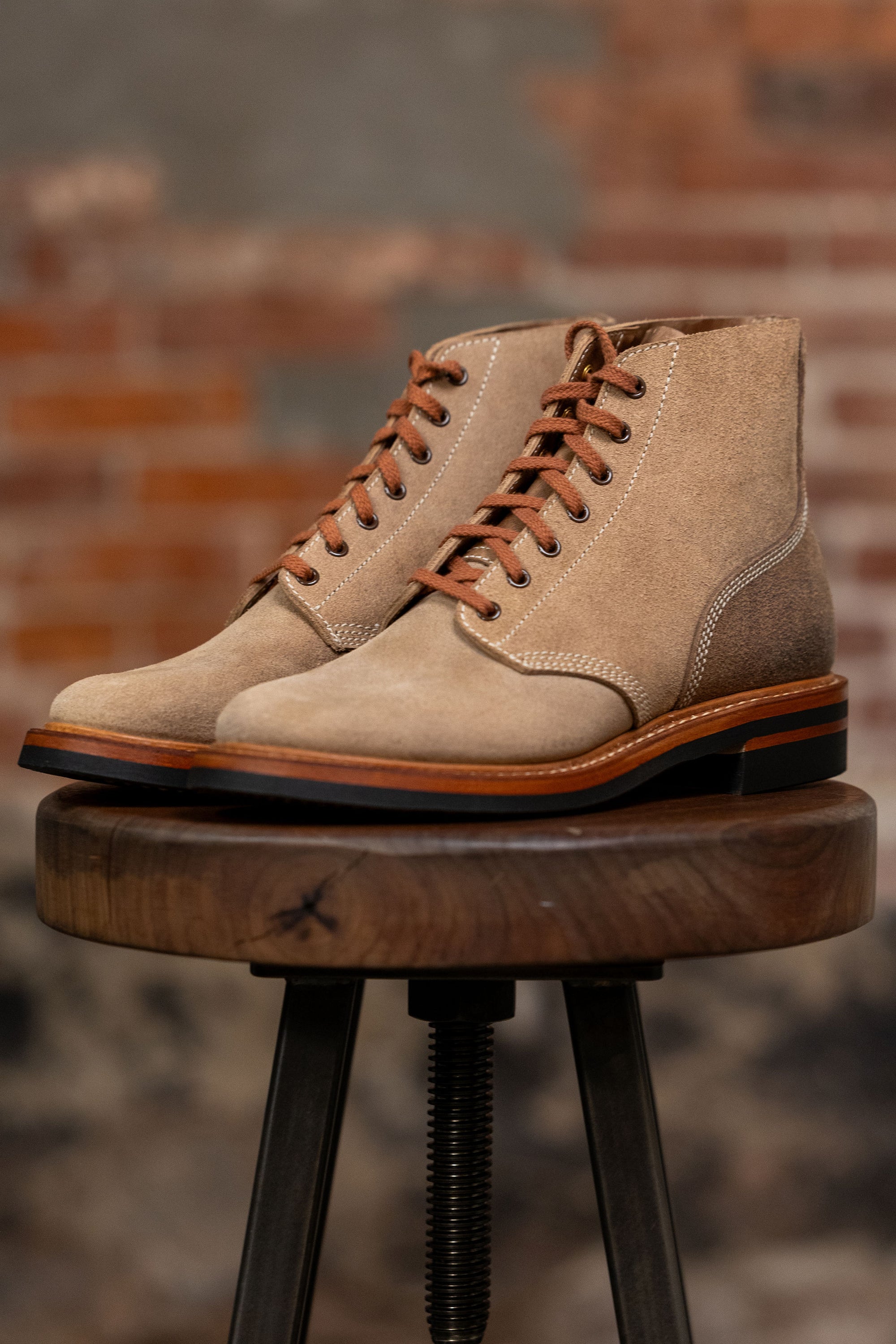 John Lofgren M-43 Service Shoes - Horween Natural CXL Natural Roughout