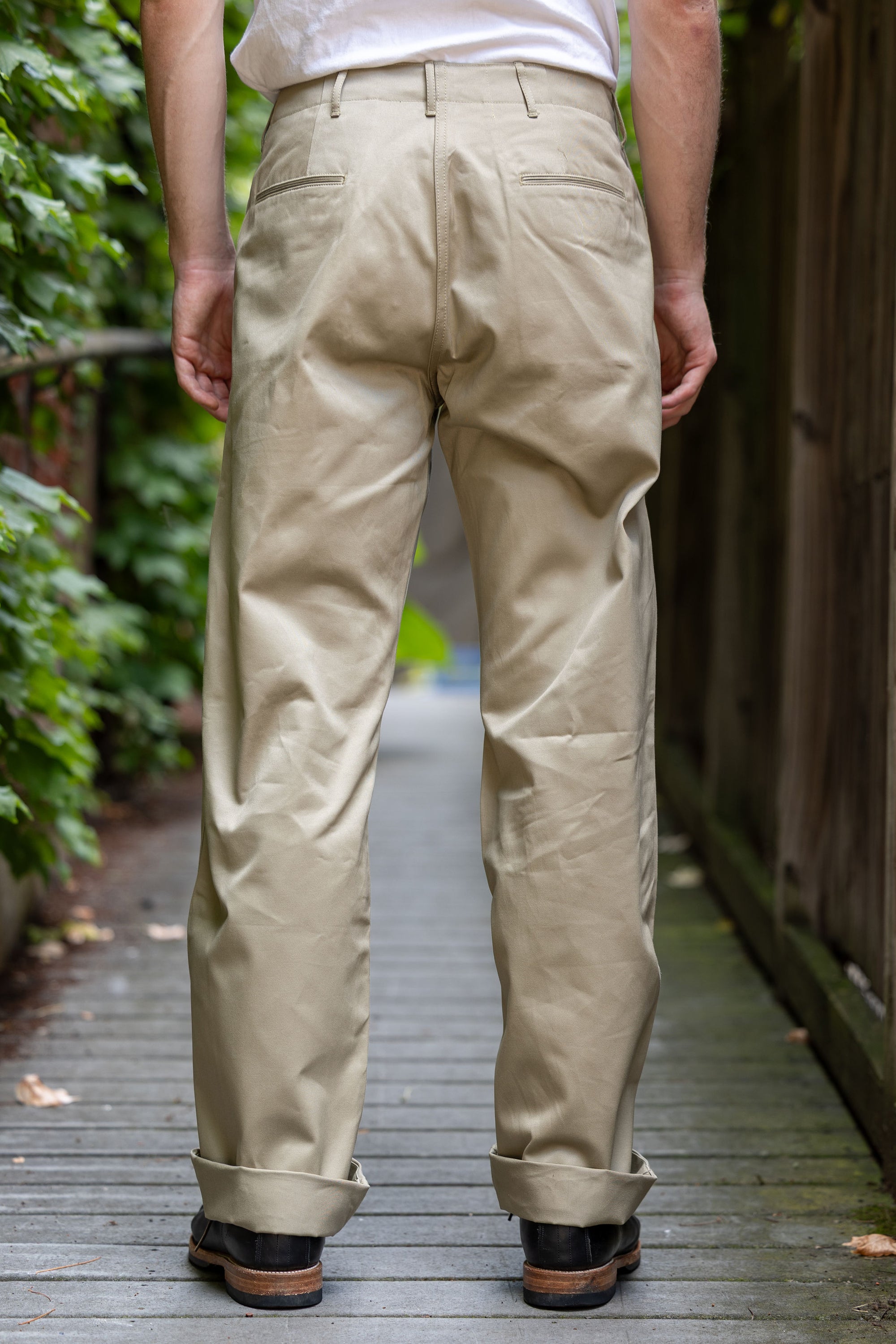 Buzz Rickson's Lot No. M43036 Early Military Chinos 1942 Model - Khaki