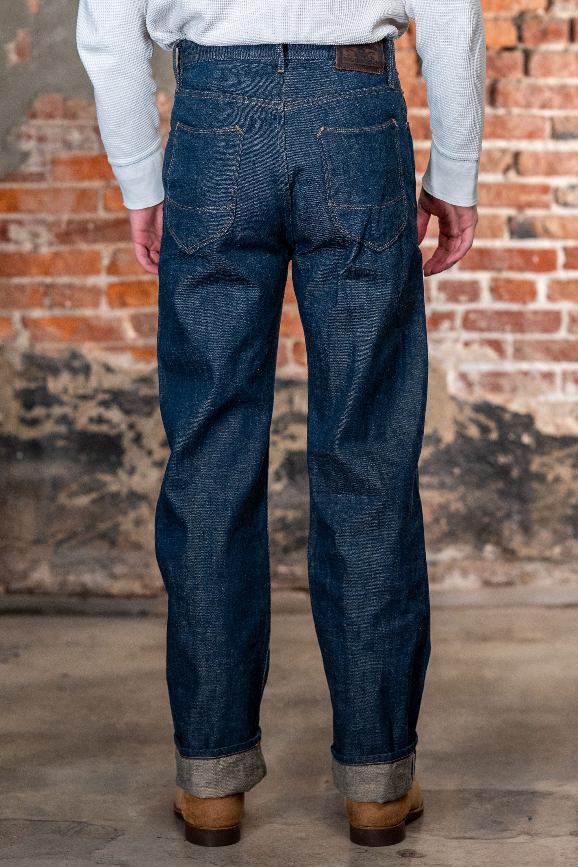 Freenote Cloth Modesto - 13oz Natural Rinsed Indigo
