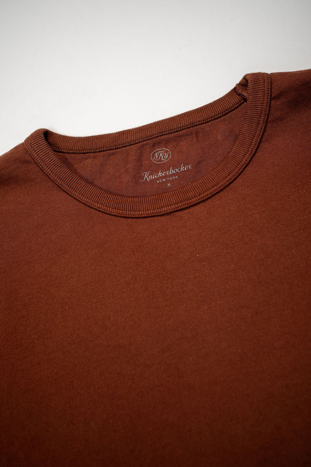 Knickerbocker Gym Heavyweight T-Shirt - Brown