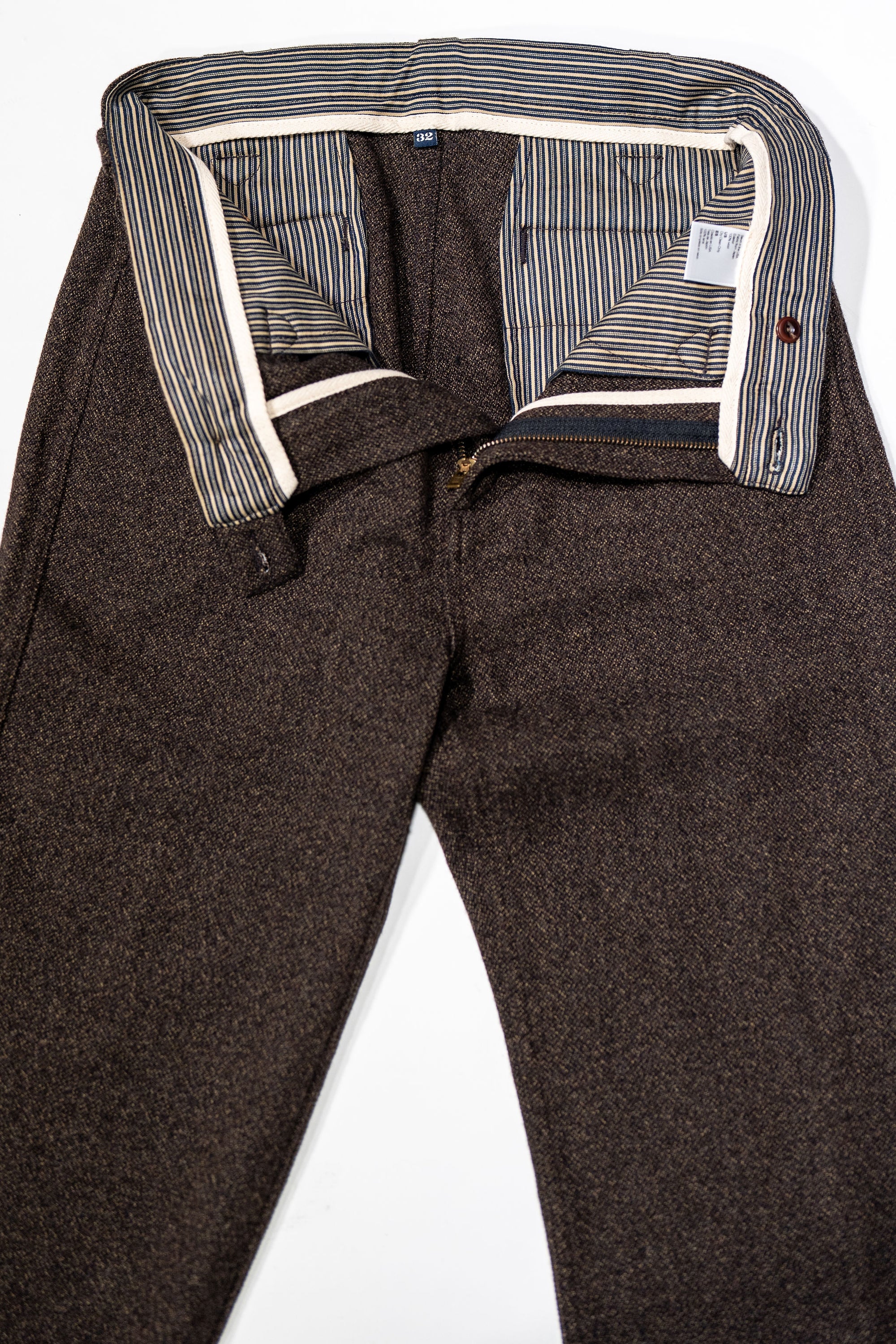 Freenote Cloth Duster Pant - Brown Wool