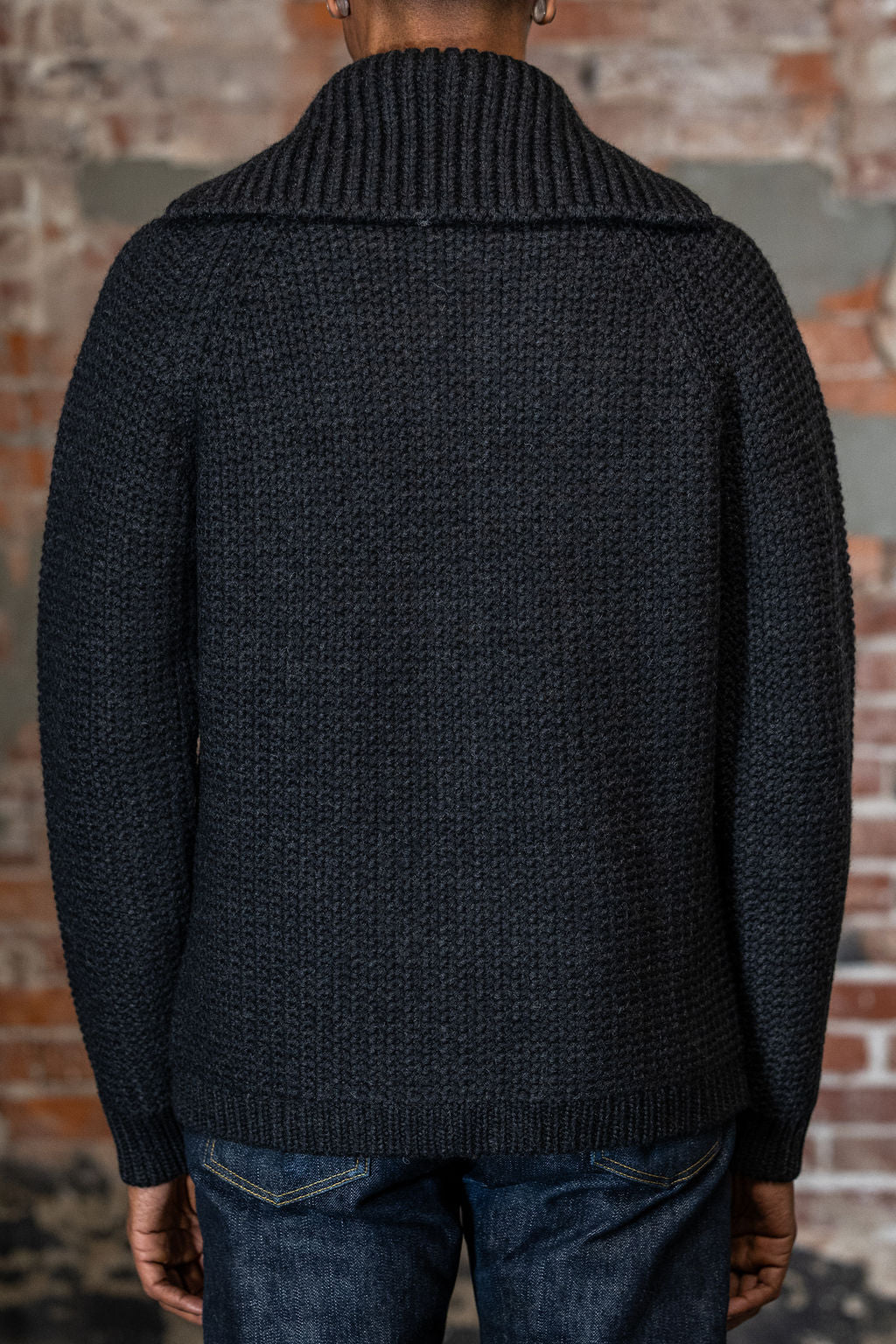 Fleurs de Bagne "Charles" Wool Jacket - Charcoal