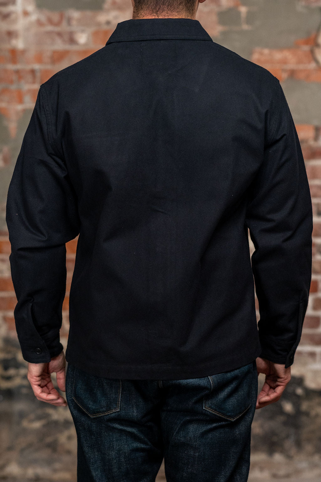 Knickerbocker Market Compact Cotton Overshirt - Black