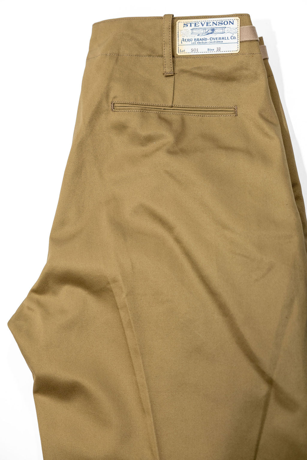 Stevenson Overall Co. Side-Out - Khaki Classic Army Twill