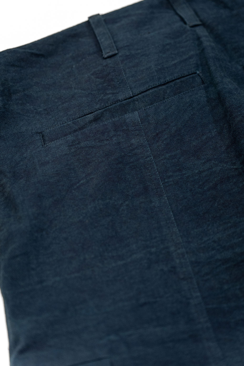 Indi + Ash Cargo Pant - Ferrous Indigo Organic Cotton Millwoven Stone Enzyme Canvas