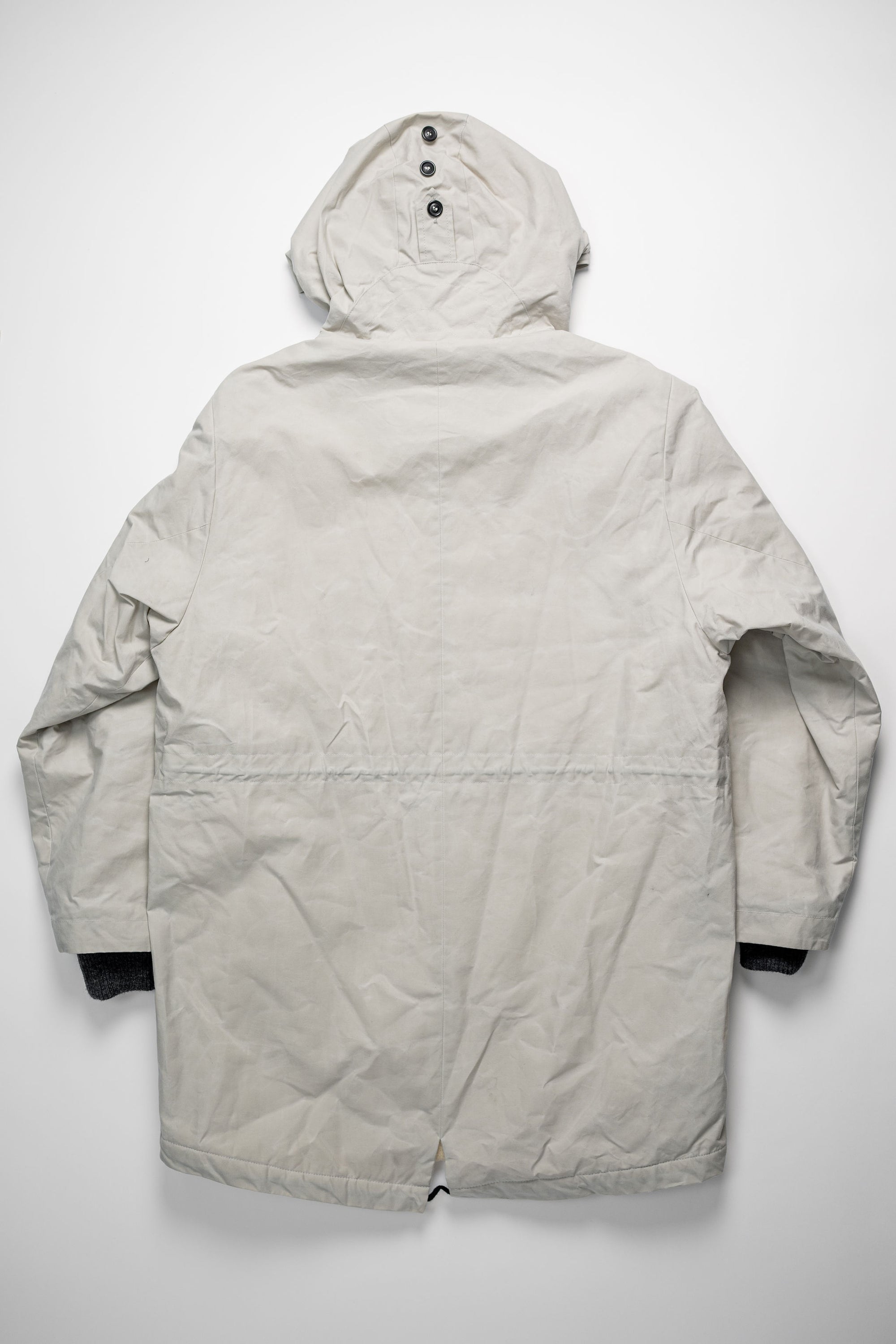 Hansen Garments Rasmus Waxed Parka - Snow