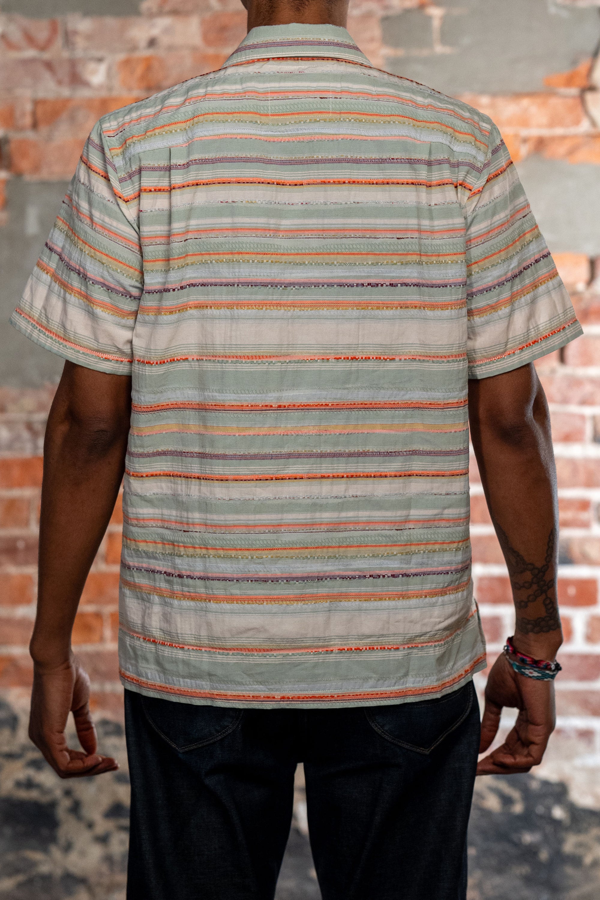 Hansen Garments Caleb Short Sleeve Cabana Shirt - Multi