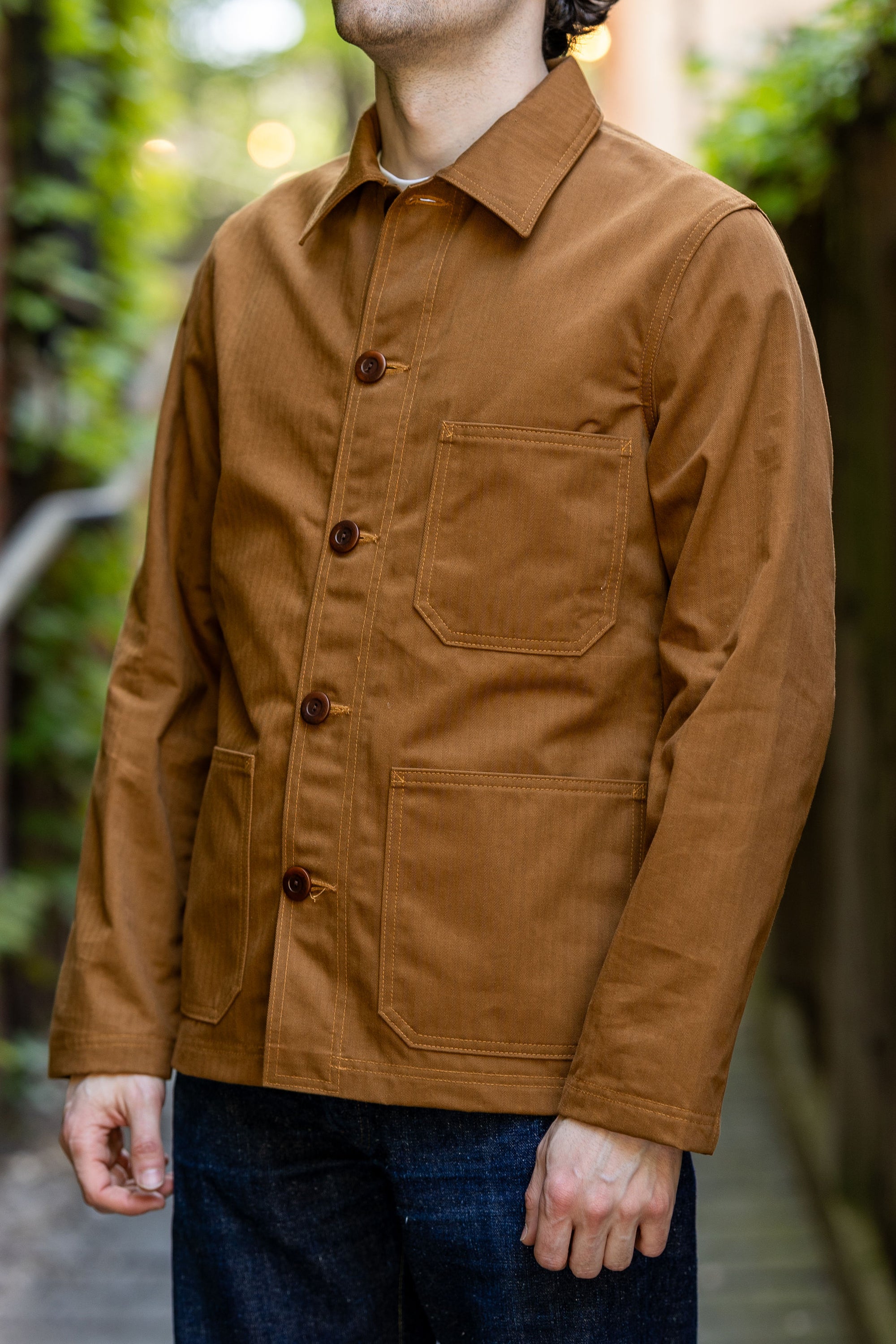 Dehen 1920 Chore Coat - Nicotine