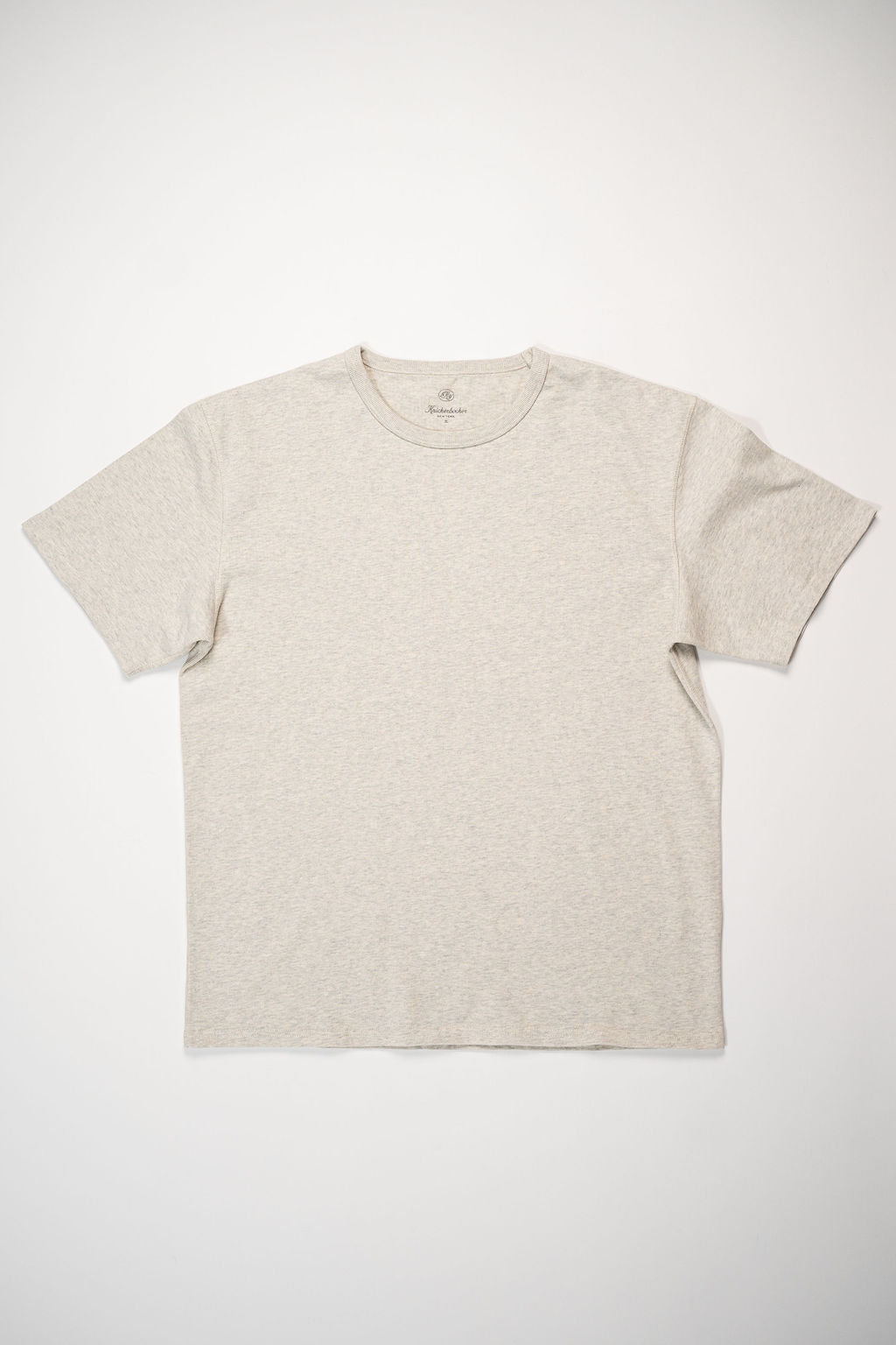 Knickerbocker Gym Heavyweight T-Shirt - Oat Grey