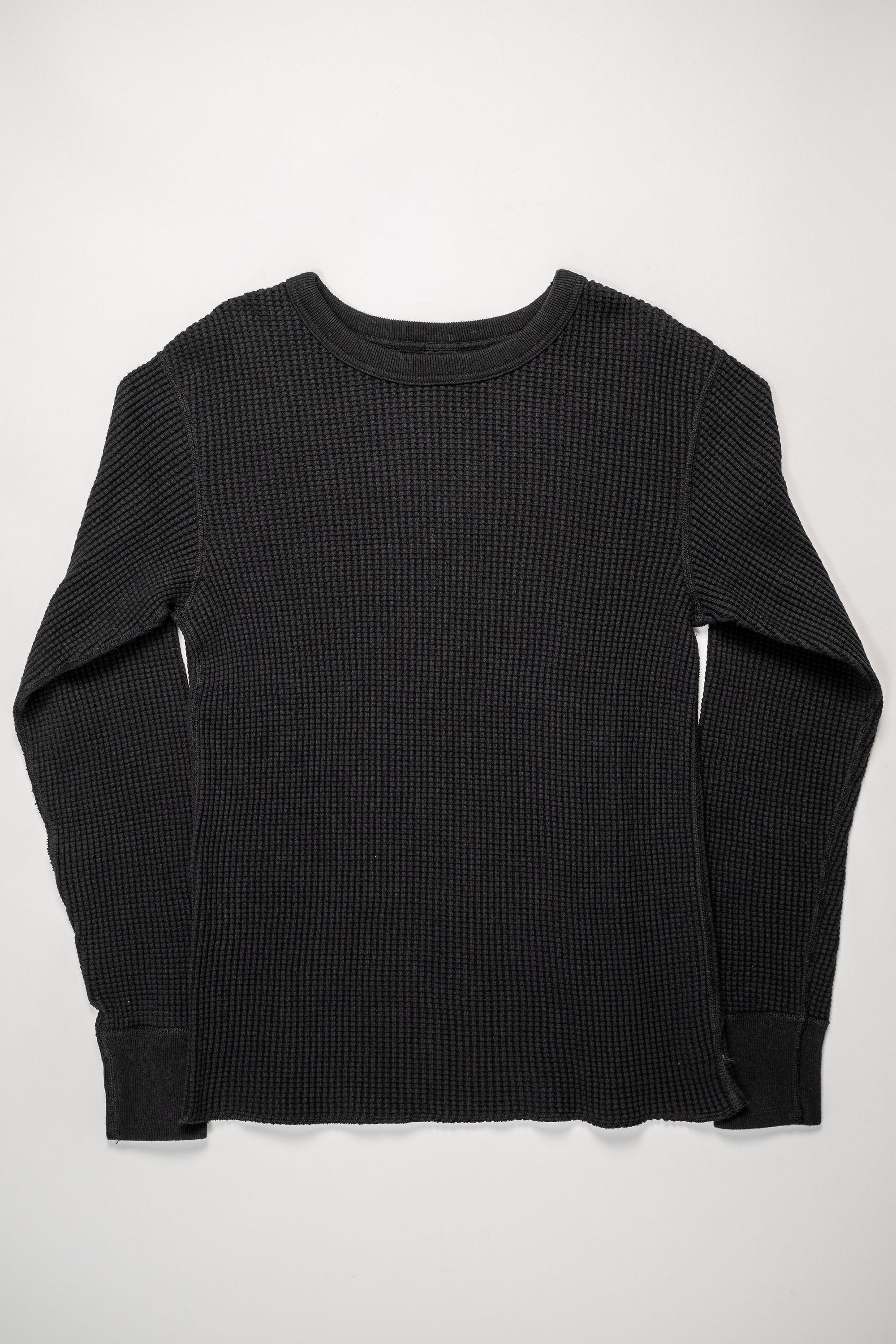 UES Big Waffle T-Shirt - Black