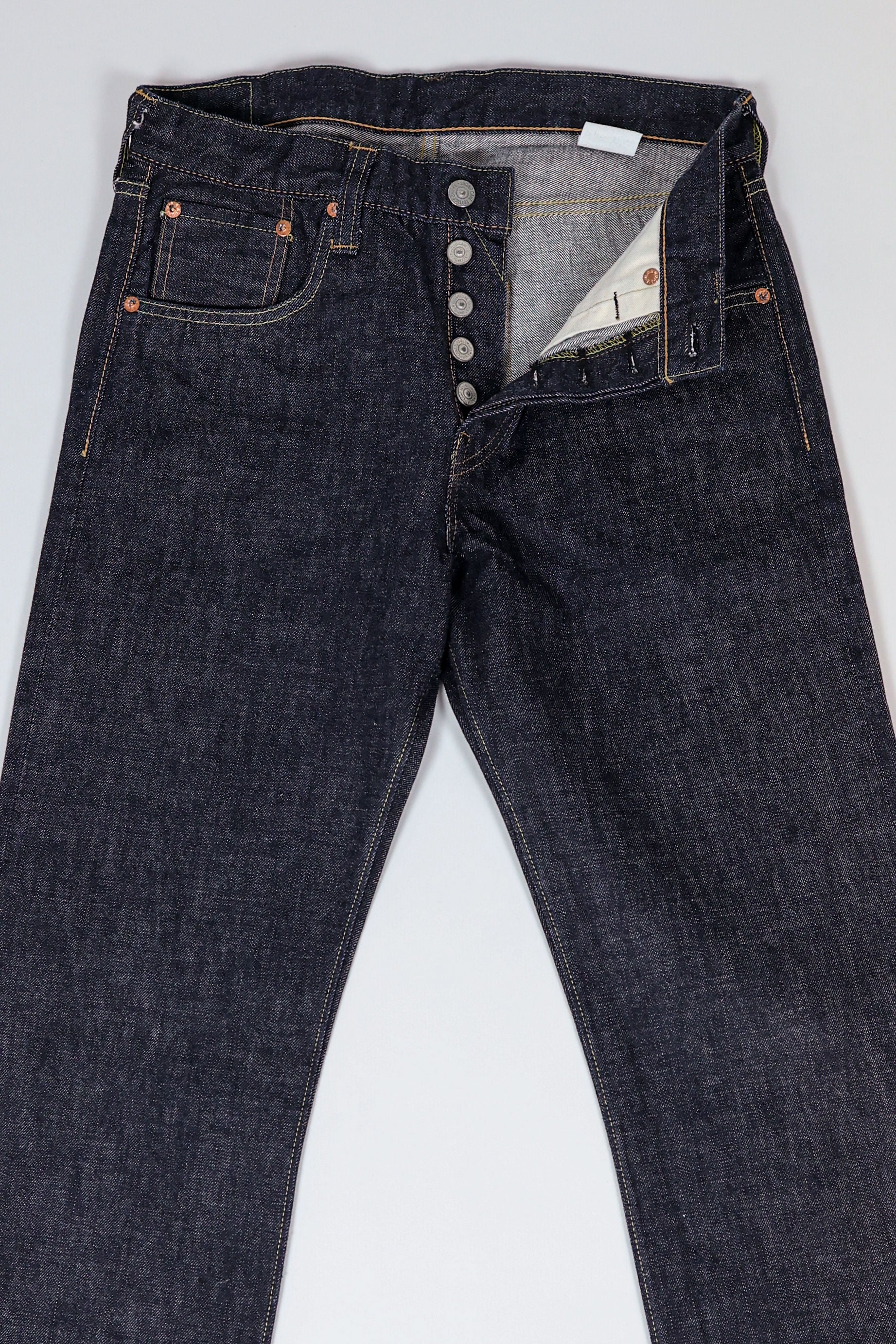 Sugar Cane 2009 Slim Straight - One Wash 12 oz. Japanese Selvedge Denim