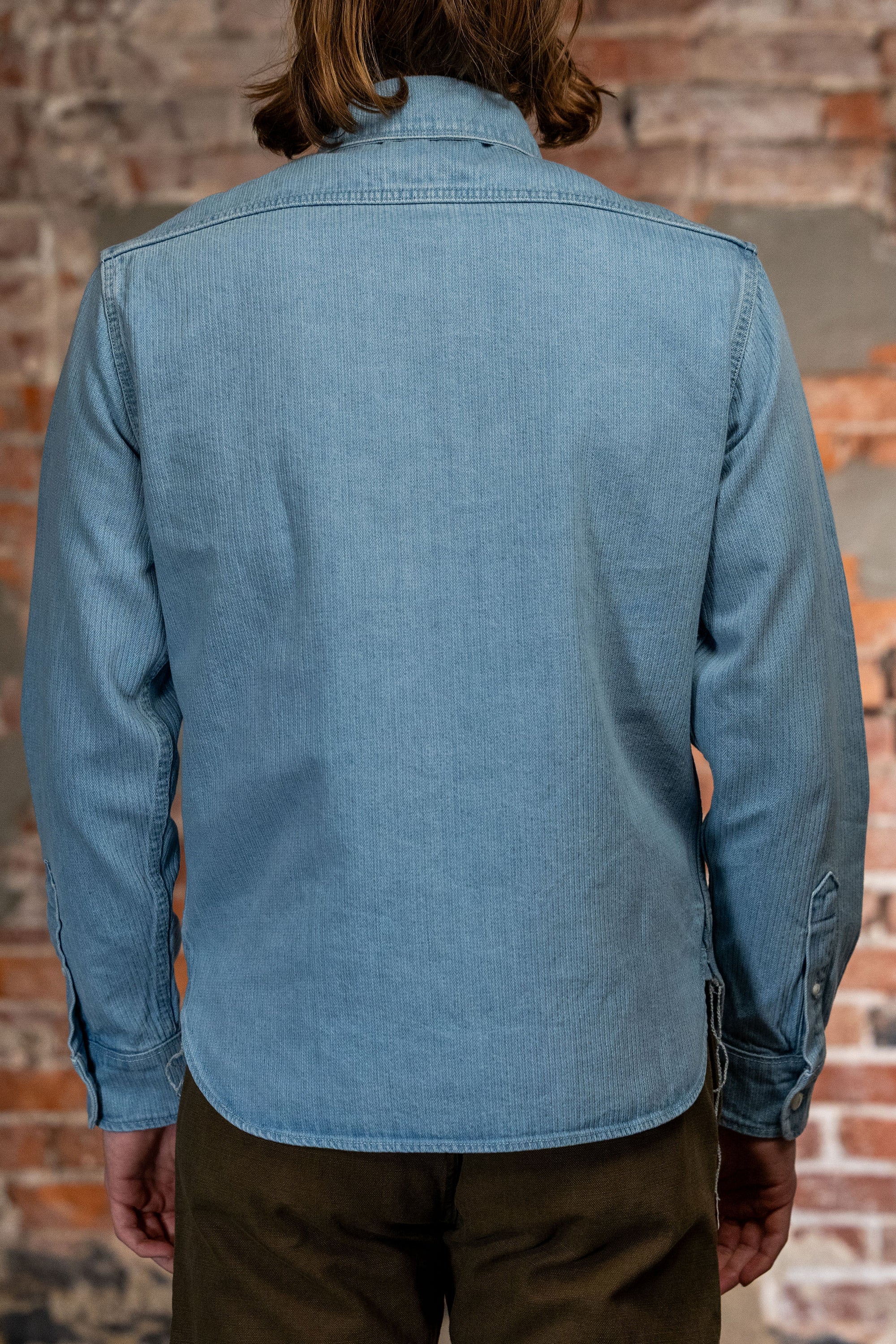 Freenote Cloth Rancho - Bleach Indigo Cord