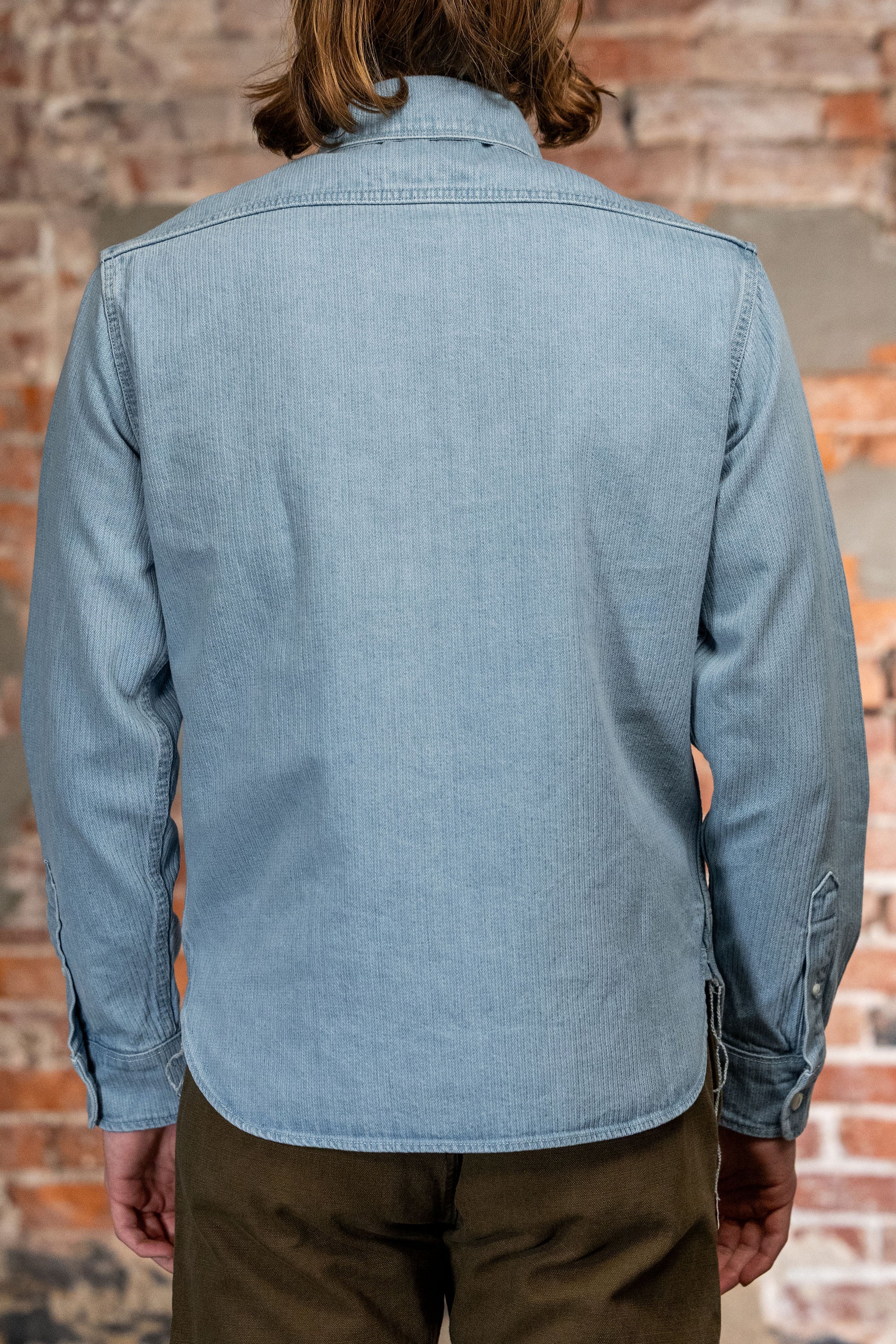 Freenote Cloth Rancho - Bleach Indigo Cord