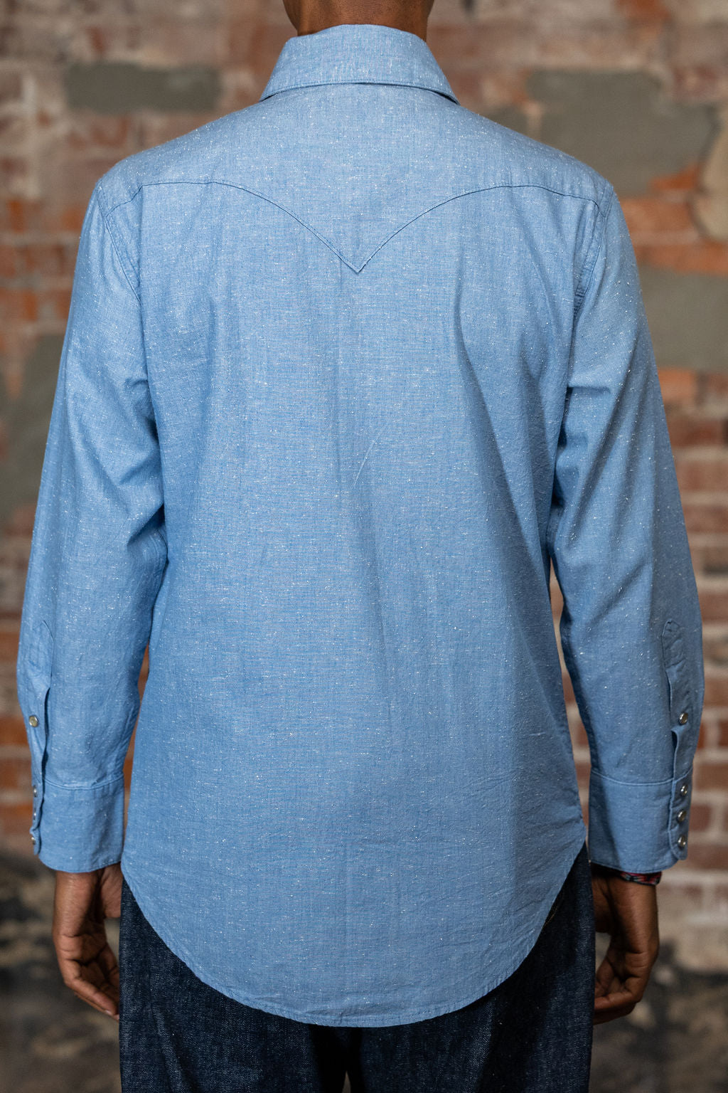 Freenote Cloth North Fork - Sky Blue Chambray