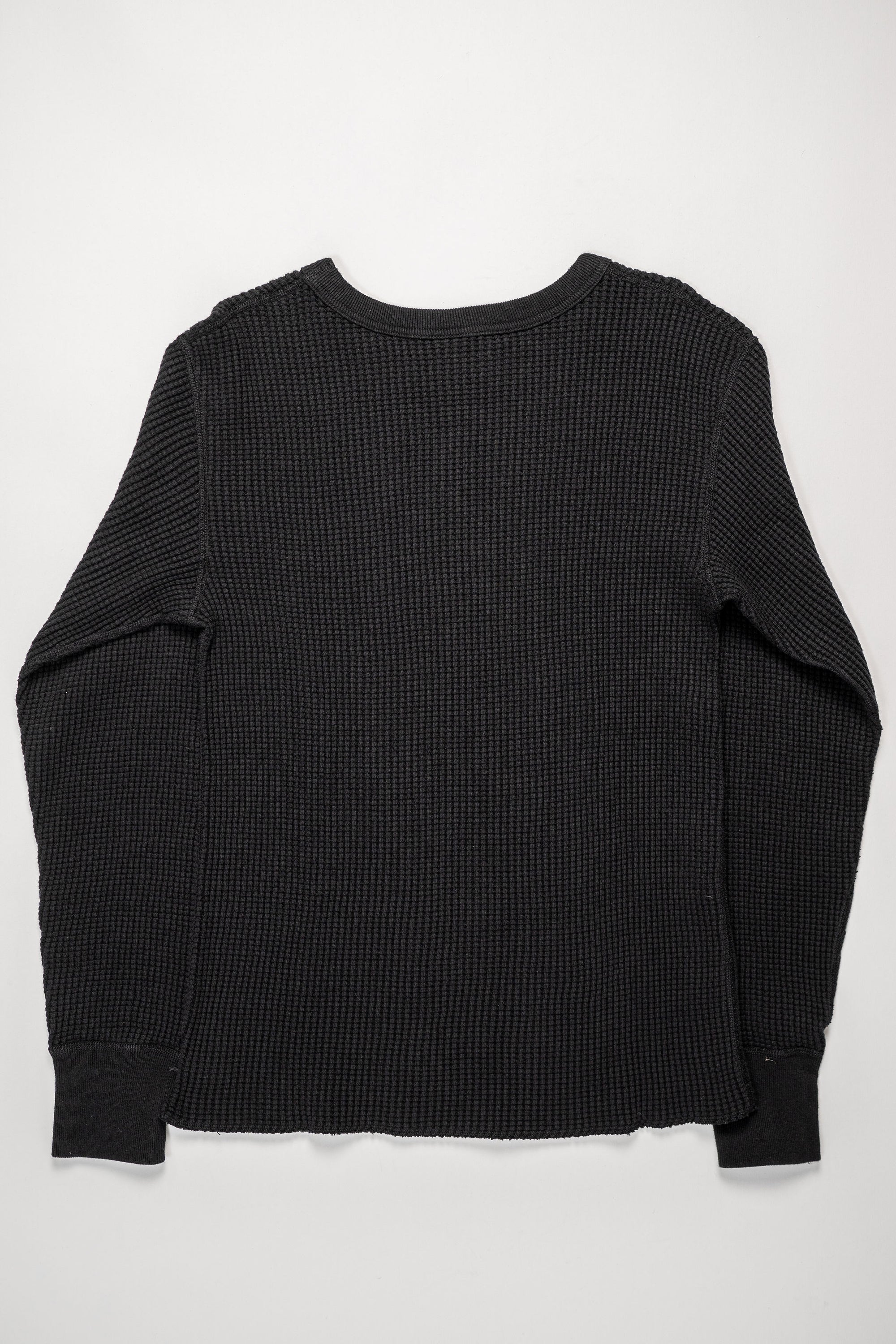 UES Big Waffle T-Shirt - Black