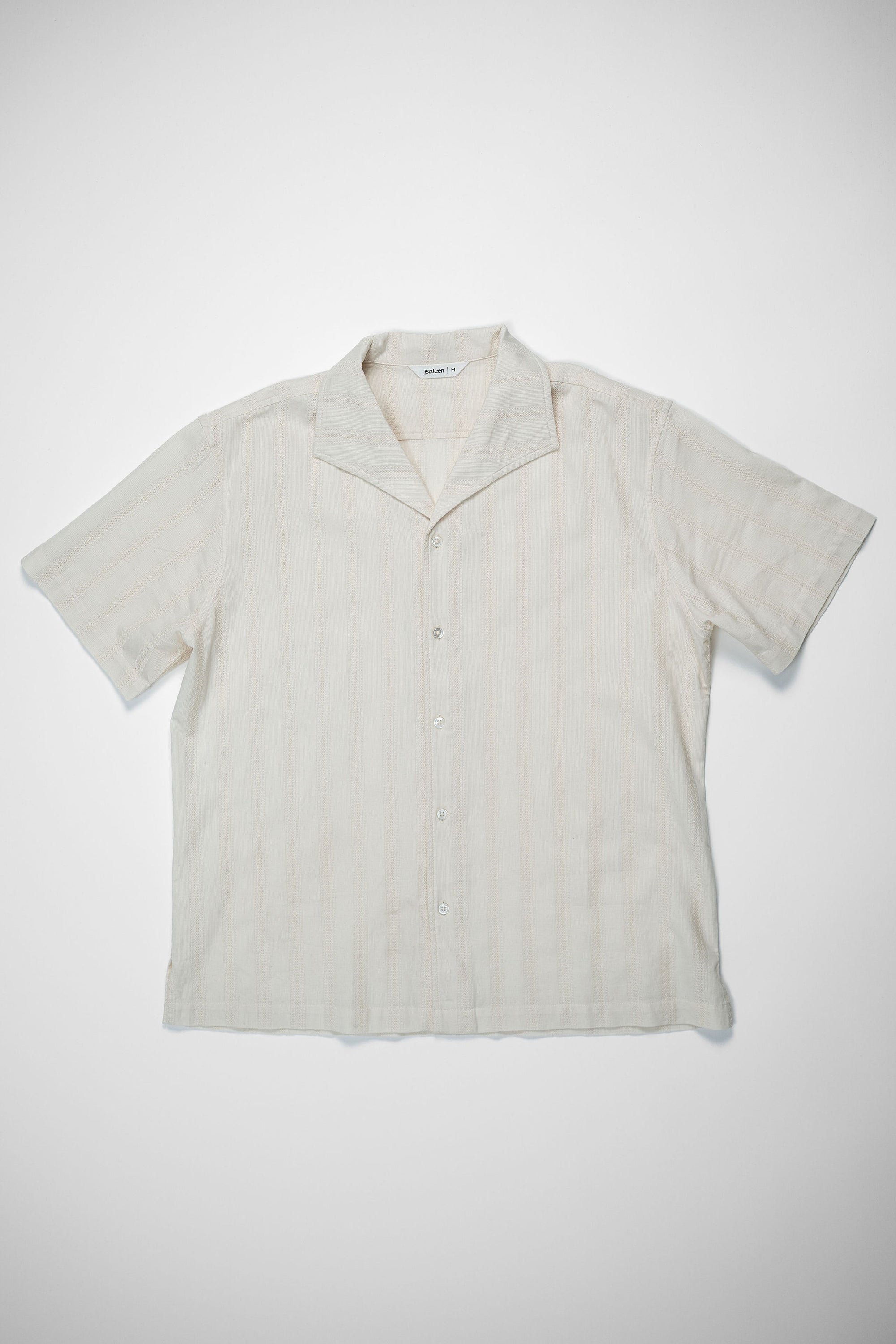 3sixteen Leisure Shirt - Natural Lace Weave