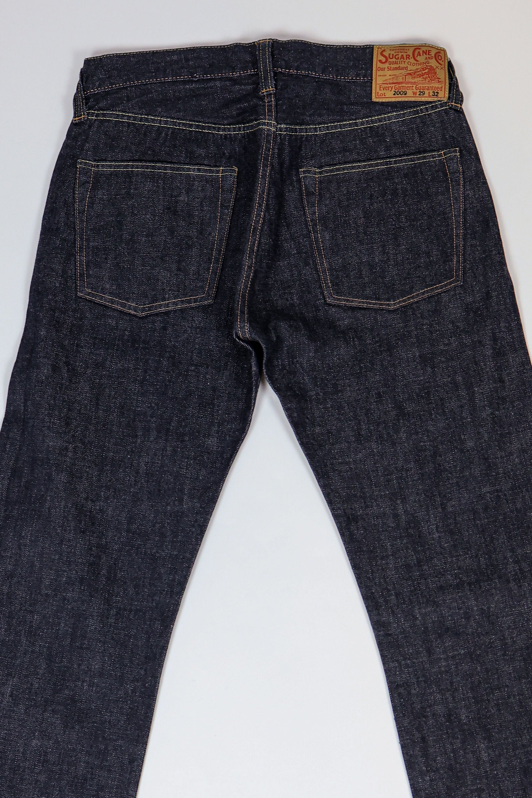 Sugar Cane 2009 Slim Straight - One Wash 12 oz. Japanese Selvedge Denim