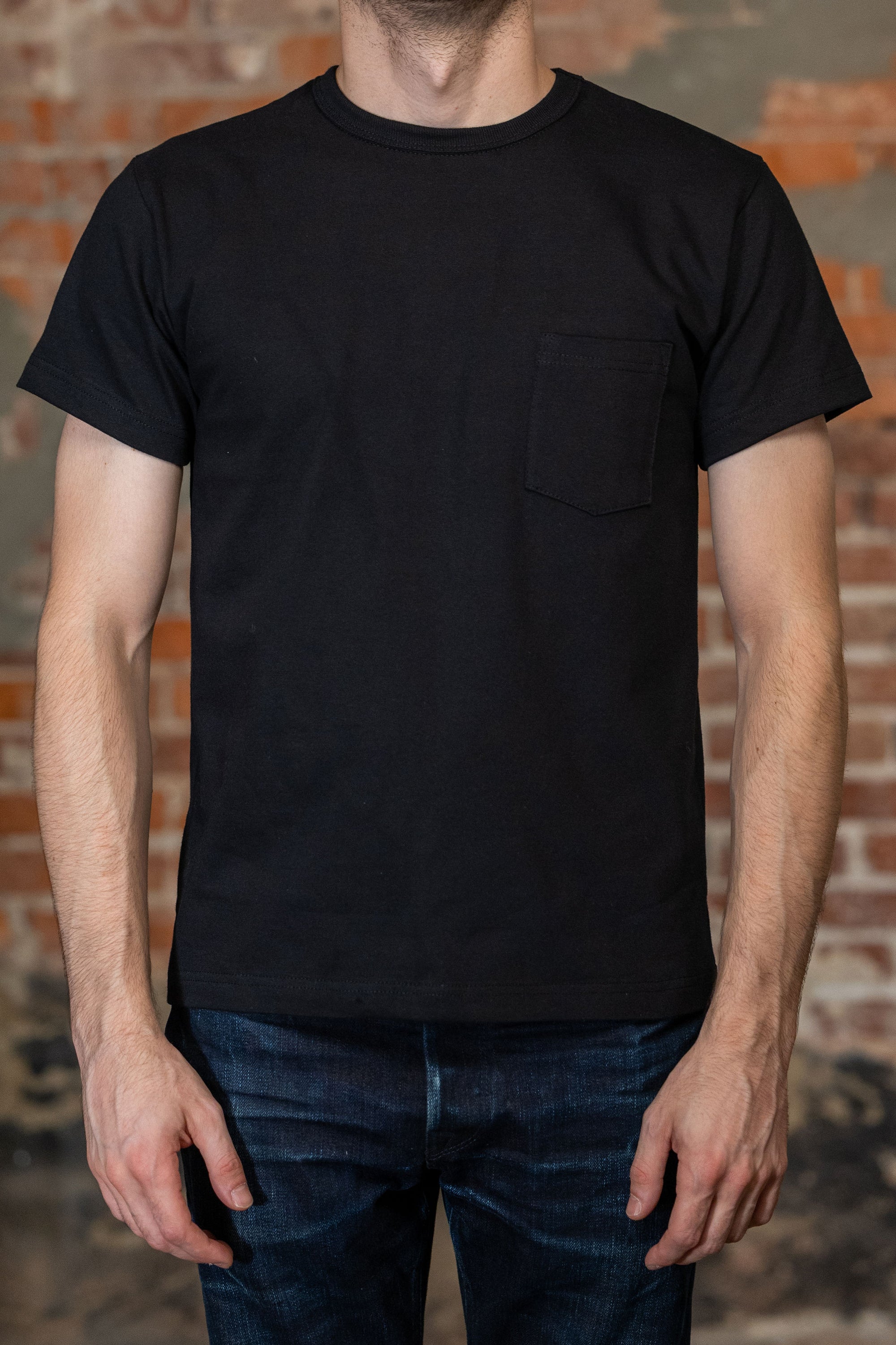 3sixteen Heavyweight Pocket T-Shirt - Black (2-pack)