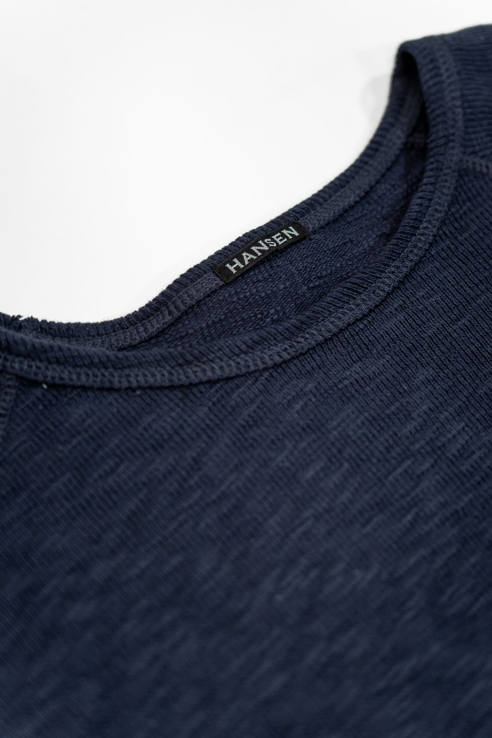 Hansen Garments Felix Raglan Long Sleeve T-Shirt - Indigo-Like