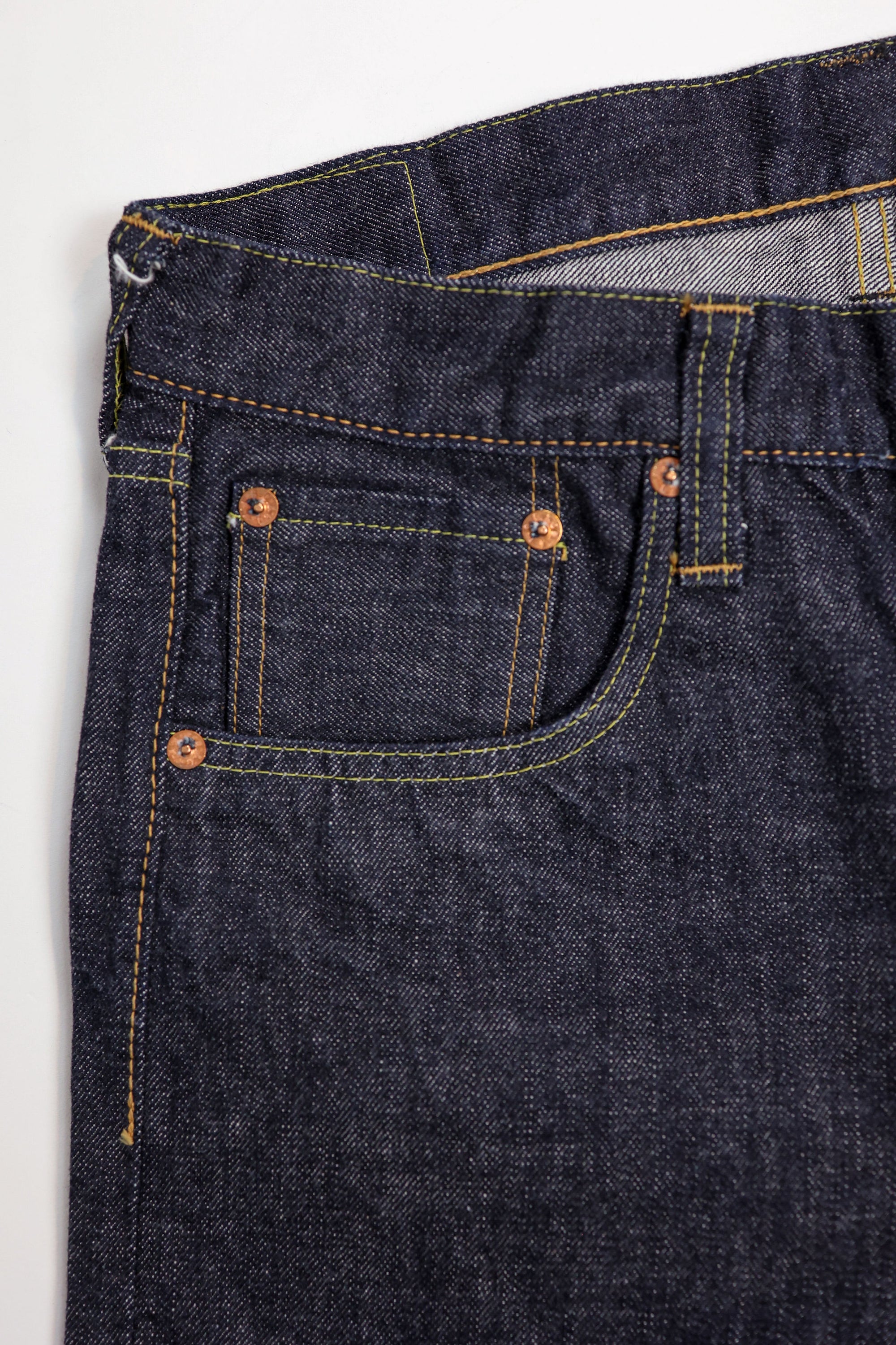 Sugar Cane 2009 Slim Straight - One Wash 12 oz. Japanese Selvedge Denim