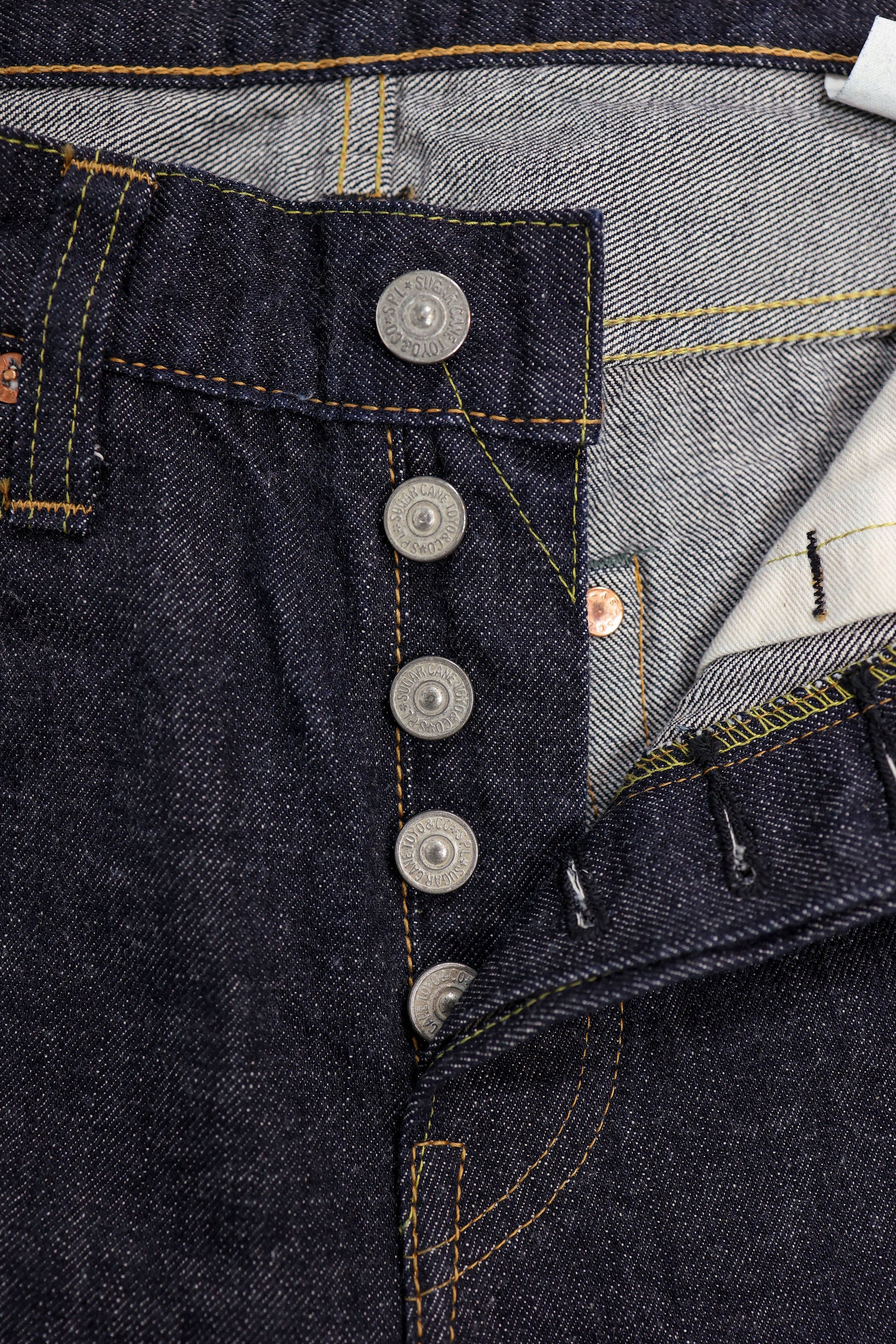 Sugar Cane 2009 Slim Straight - One Wash 12 oz. Japanese Selvedge Denim