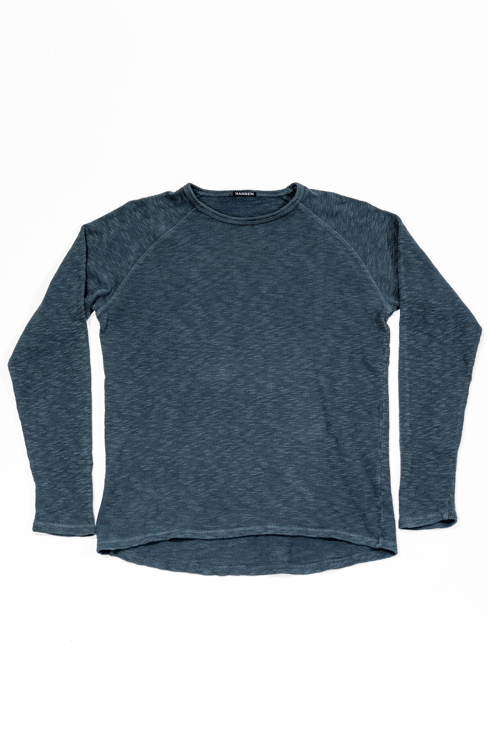 Hansen Garments Felix Raglan Long Sleeve T-Shirt - Ashes