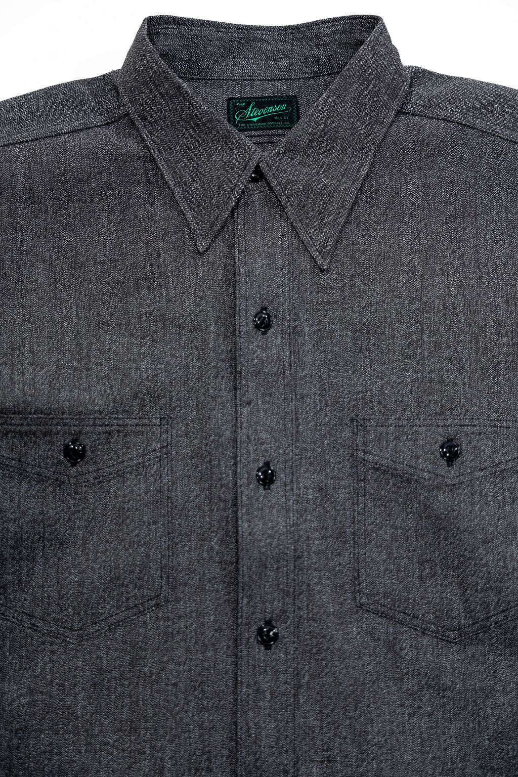 Stevenson Overall Co. Union-Spec - Salt & Pepper Chambray