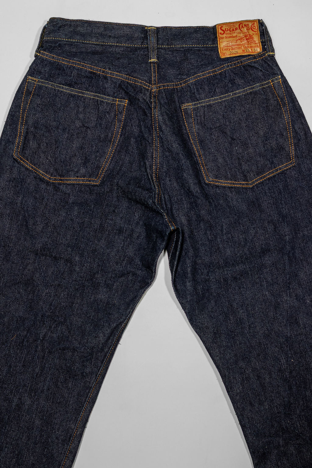 Sugar Cane 2025 Wide Leg Waist Overalls - 13oz Standard Denim