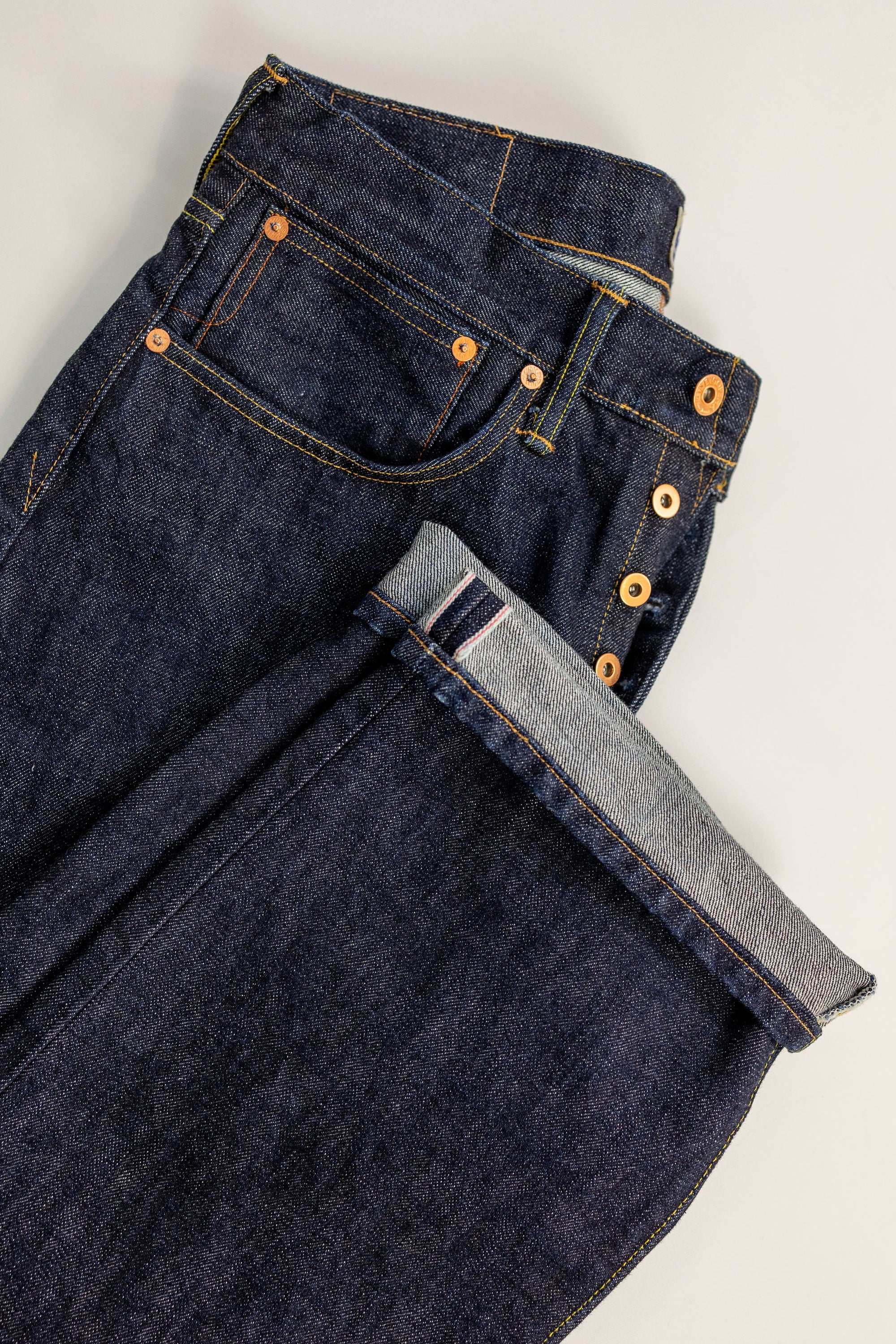 Indigofera x Franklin & Poe 8th Anniversary Kirk - 18oz Shiroyama Selvedge Denim