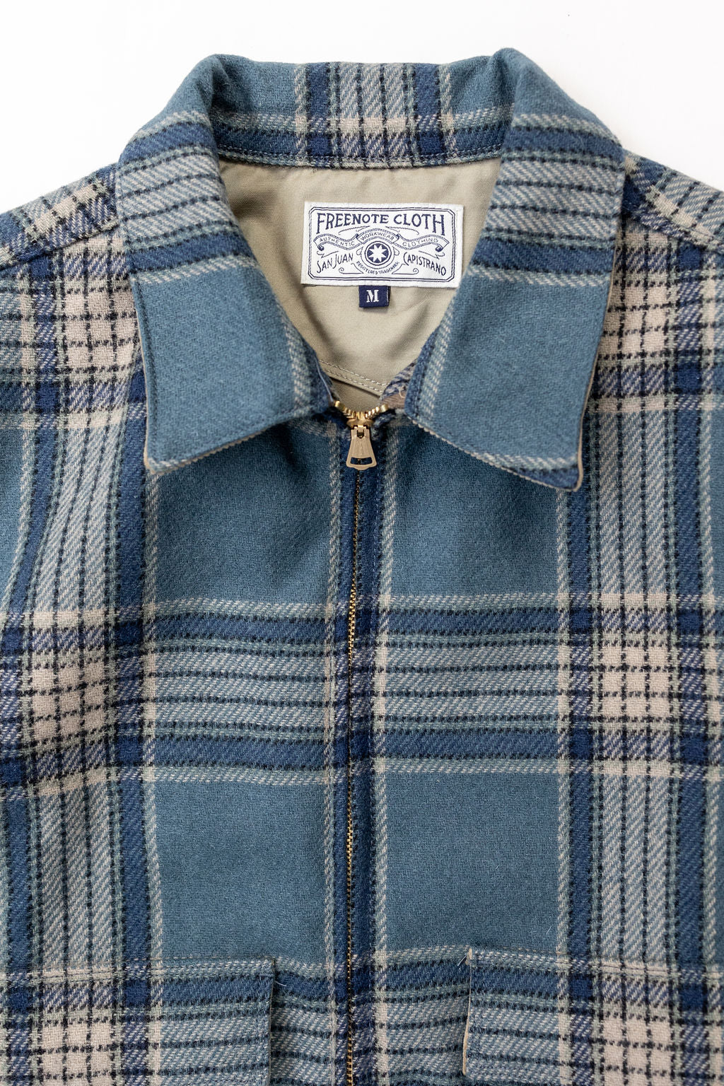 Freenote Cloth Alcorn - Blue Lagoon Plaid