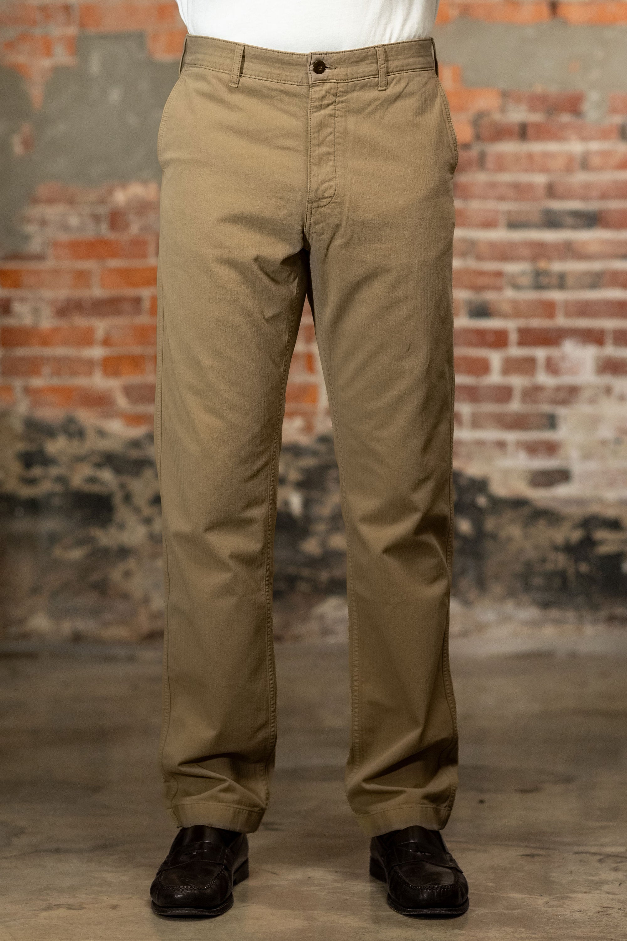 Heimat Textil Journey Pant Jet Pocket - Herringbone Desert