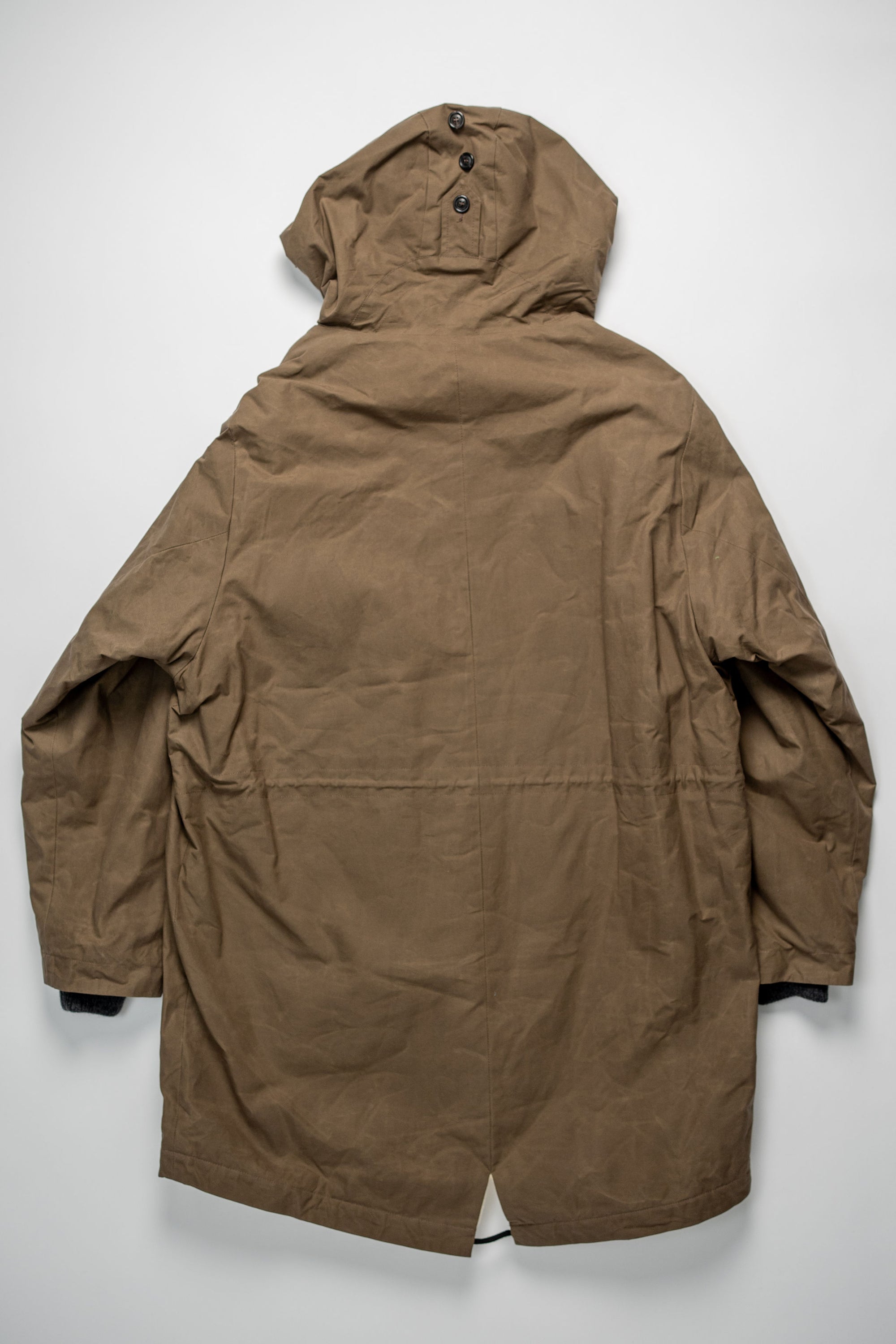 Hansen Garments Rasmus Waxed Parka - Tobacco