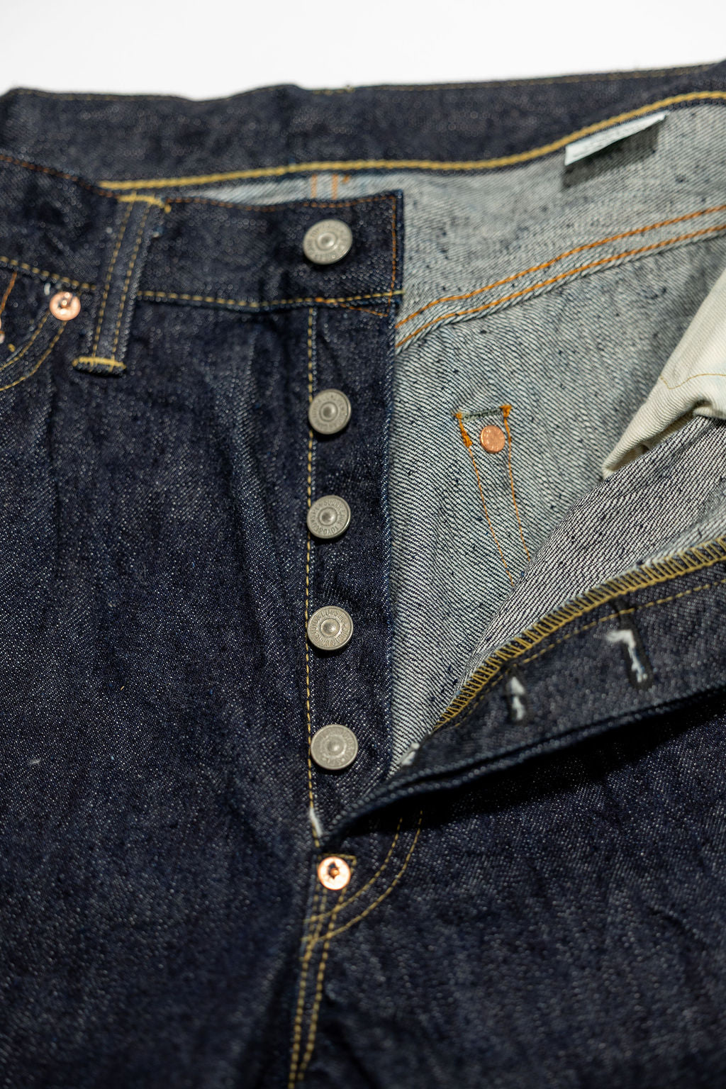 Sugar Cane 2025 Wide Leg Waist Overalls - 13oz Standard Denim