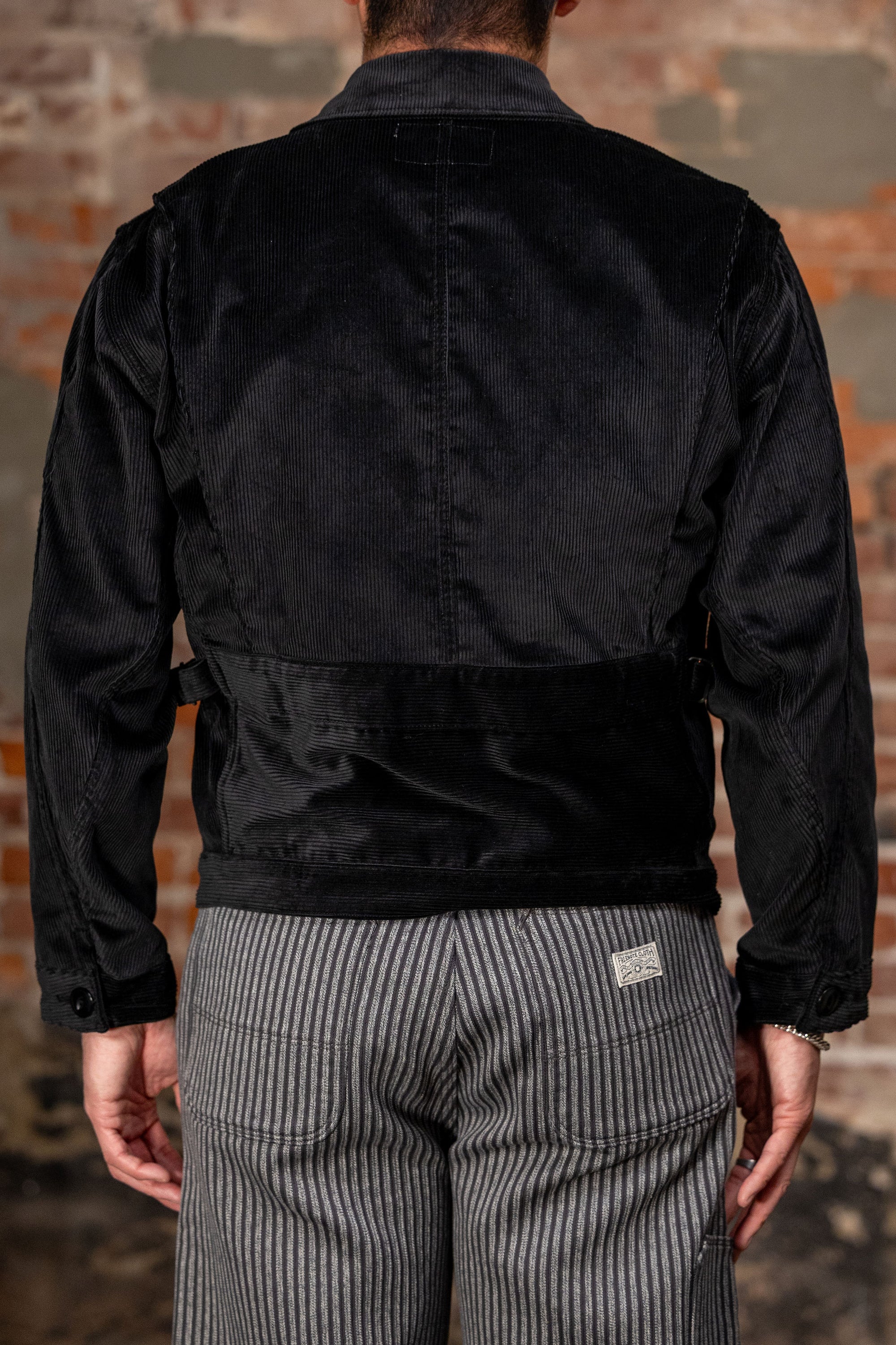 Freenote Cloth Kirthwood - Black Corduroy