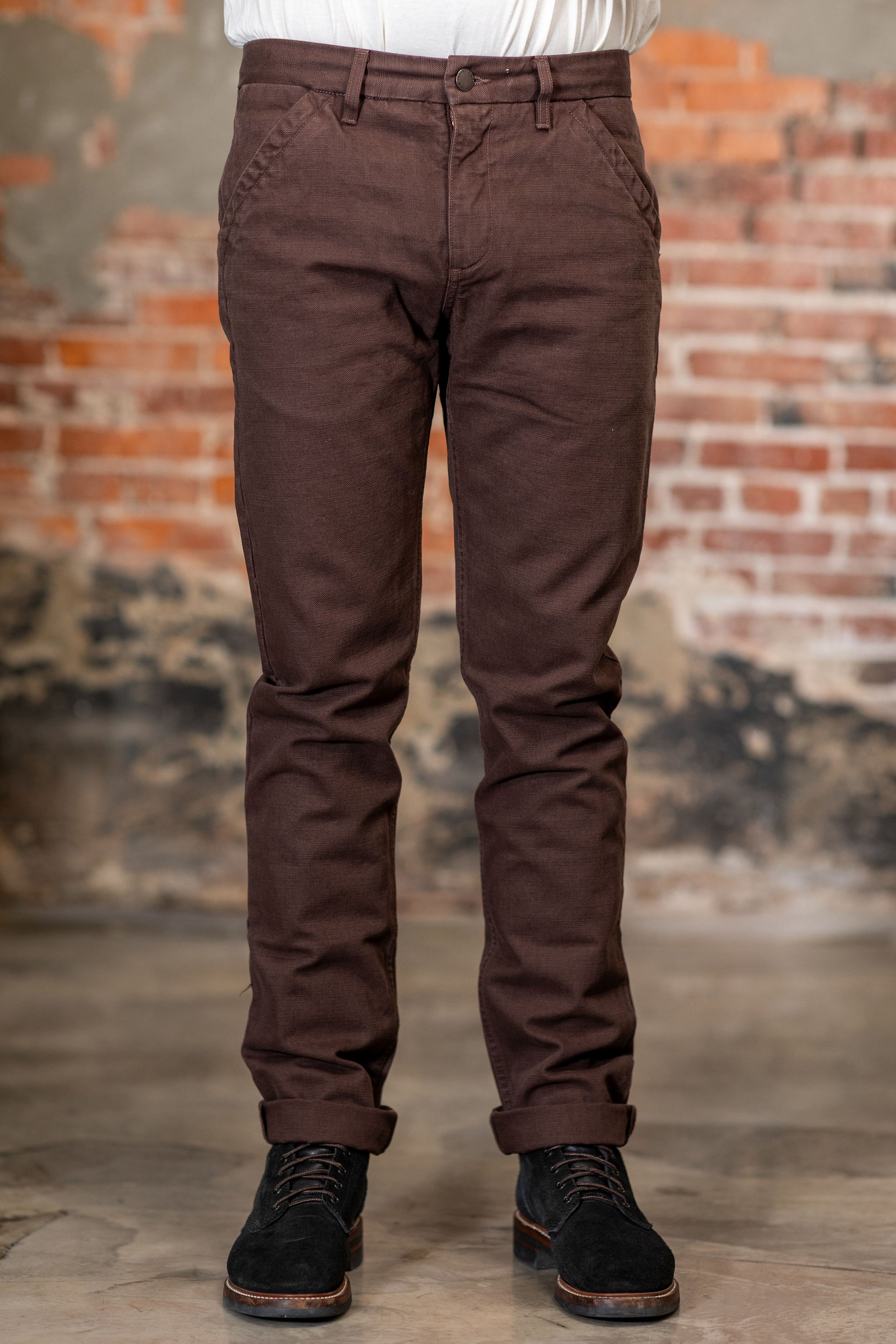 Freenote Cloth Workers Chino Slim Fit - 14oz Slub Bark