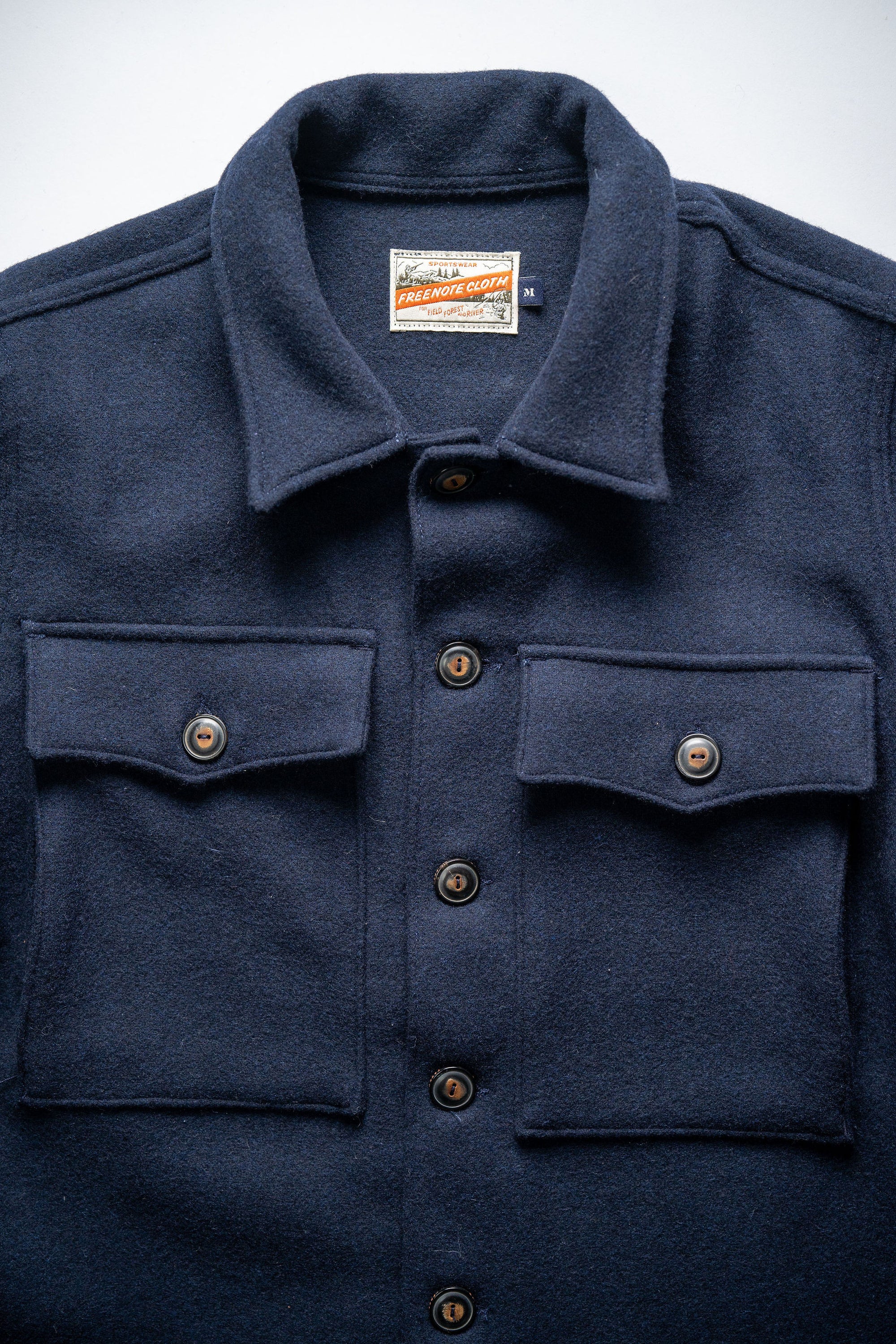 Freenote Cloth Midway Wool - Navy