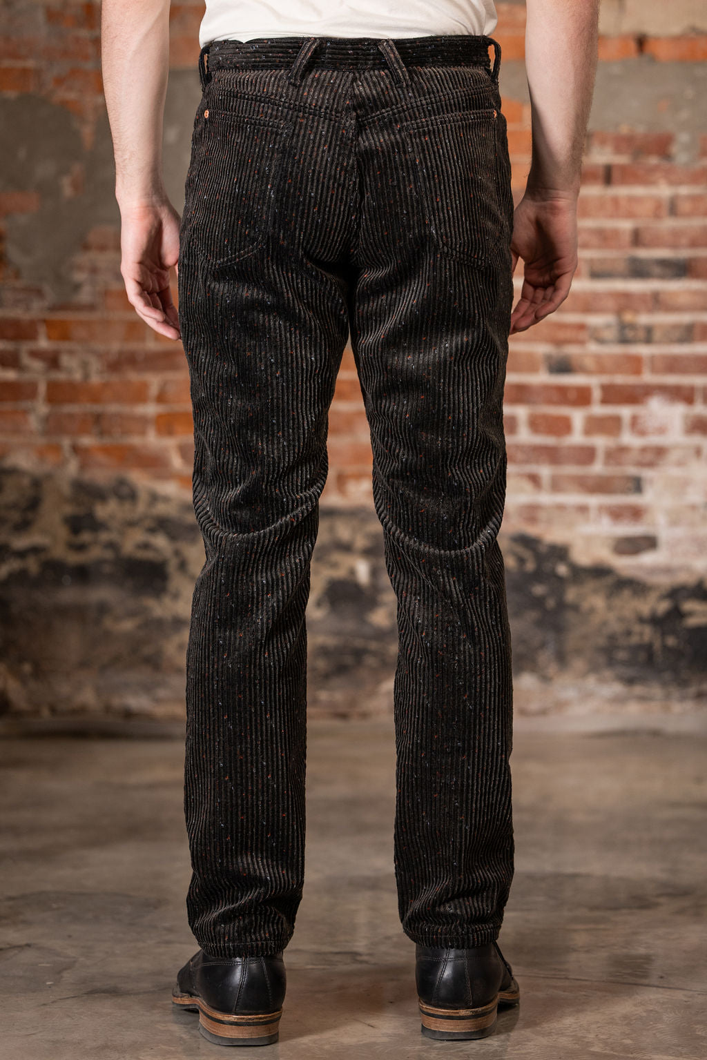 Wythe Italian Donegal 5-Pocket Corduroy - Night Sky