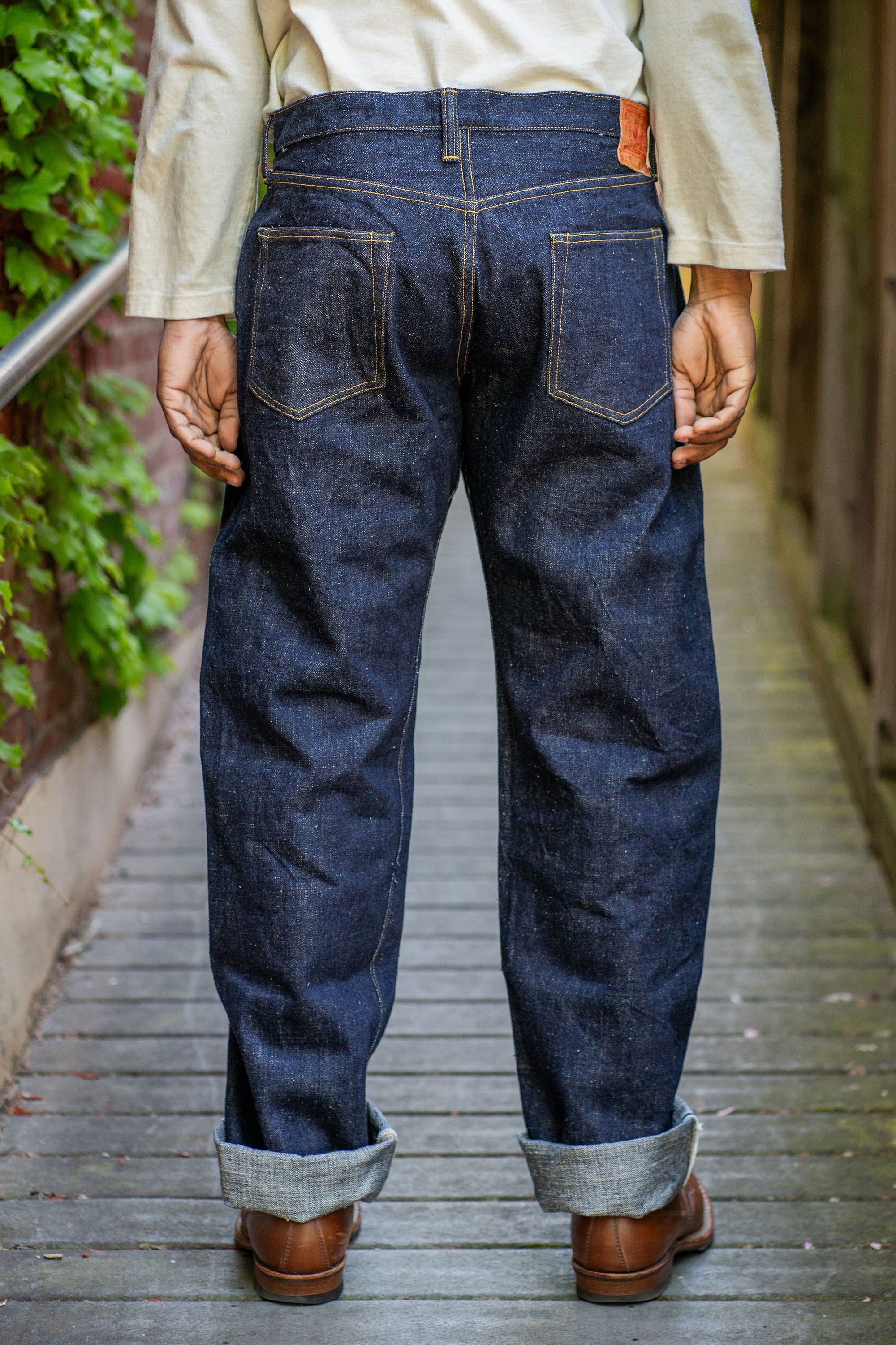 Samurai S3000VXII Model "Zero" Relaxed Straight - 17oz Bushido Denim