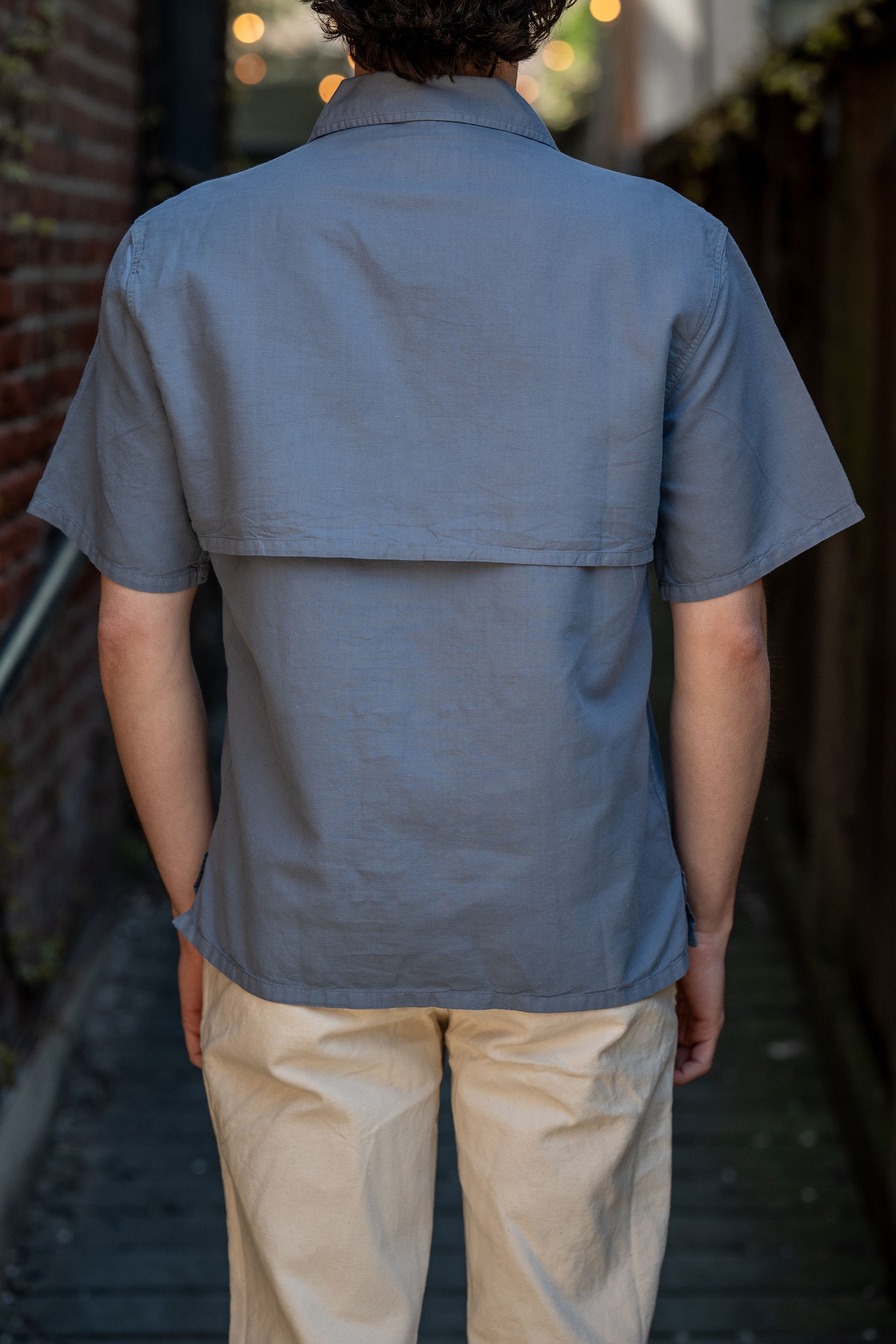 Knickerbocker Mar Cotton & Linen Shirt - Postal
