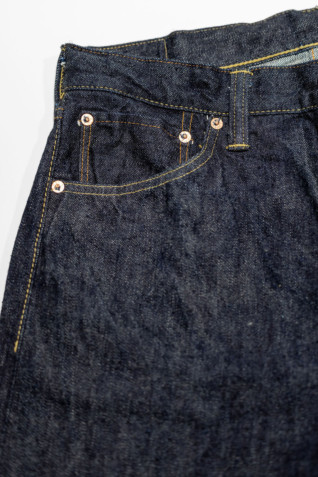 Sugar Cane 2025 Wide Leg Waist Overalls - 13oz Standard Denim